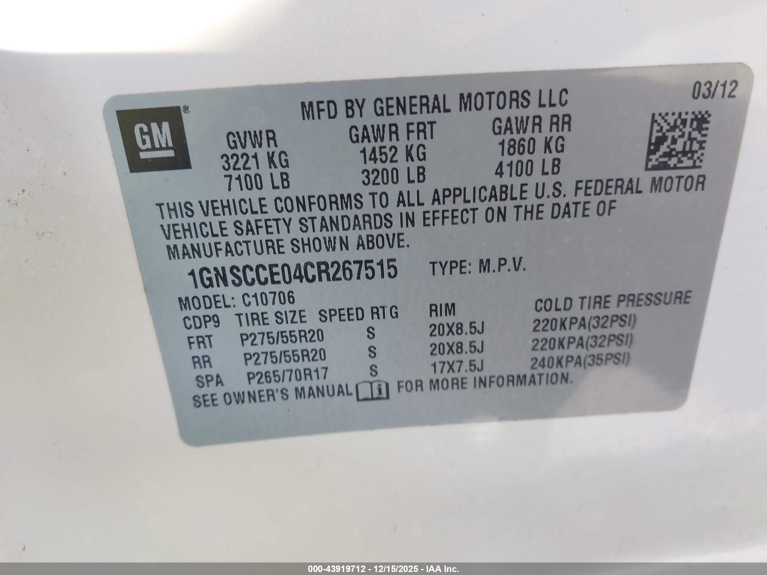 CHEVROLET TAHOE image 9