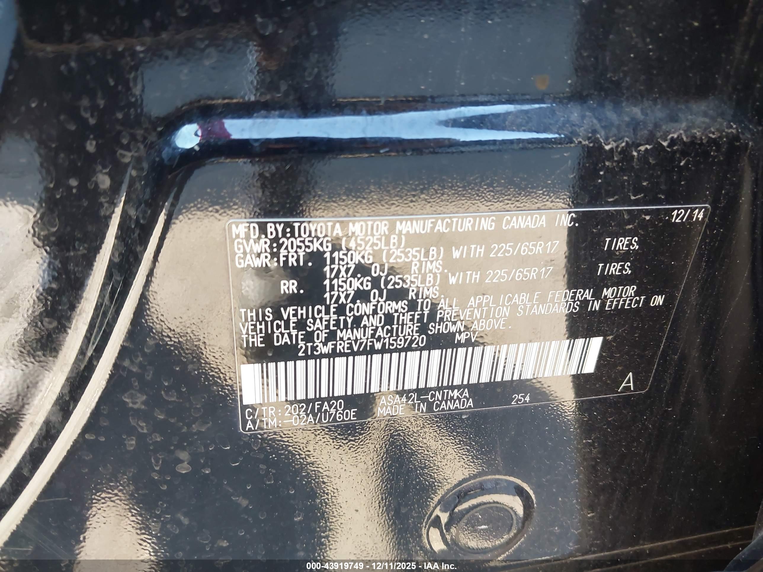 TOYOTA RAV4 image 9