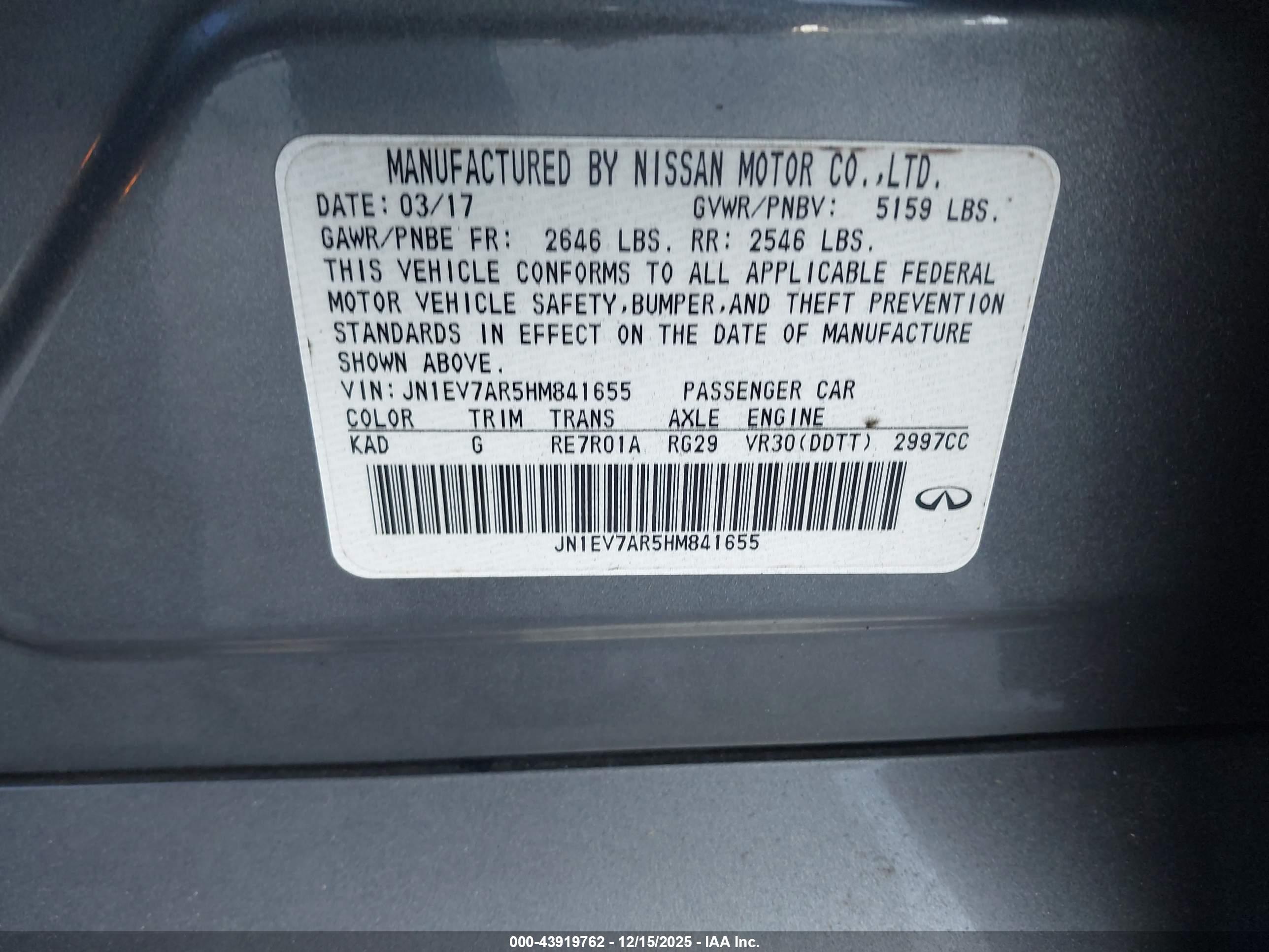INFINITI Q50 image 9