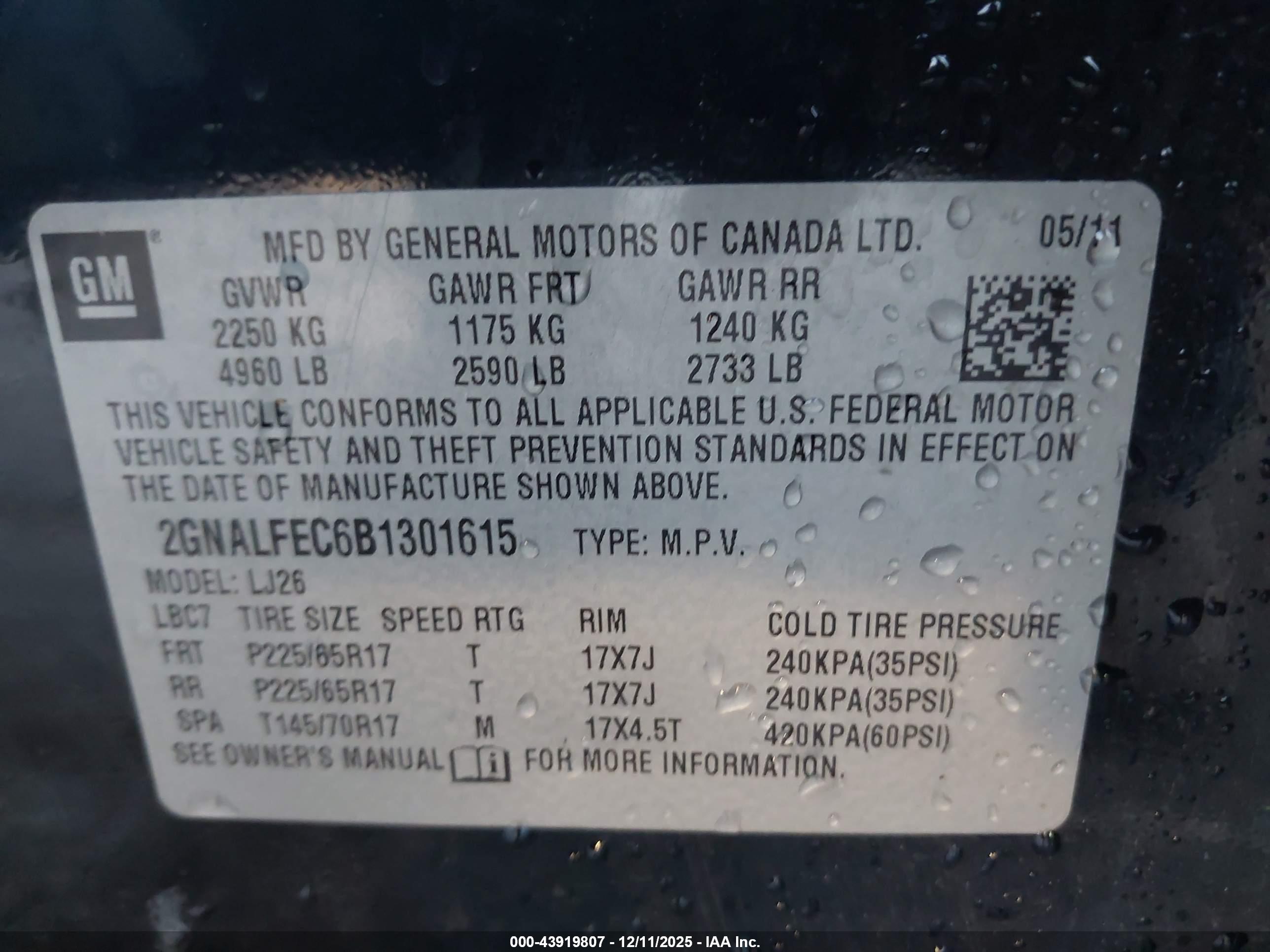 CHEVROLET EQUINOX image 9