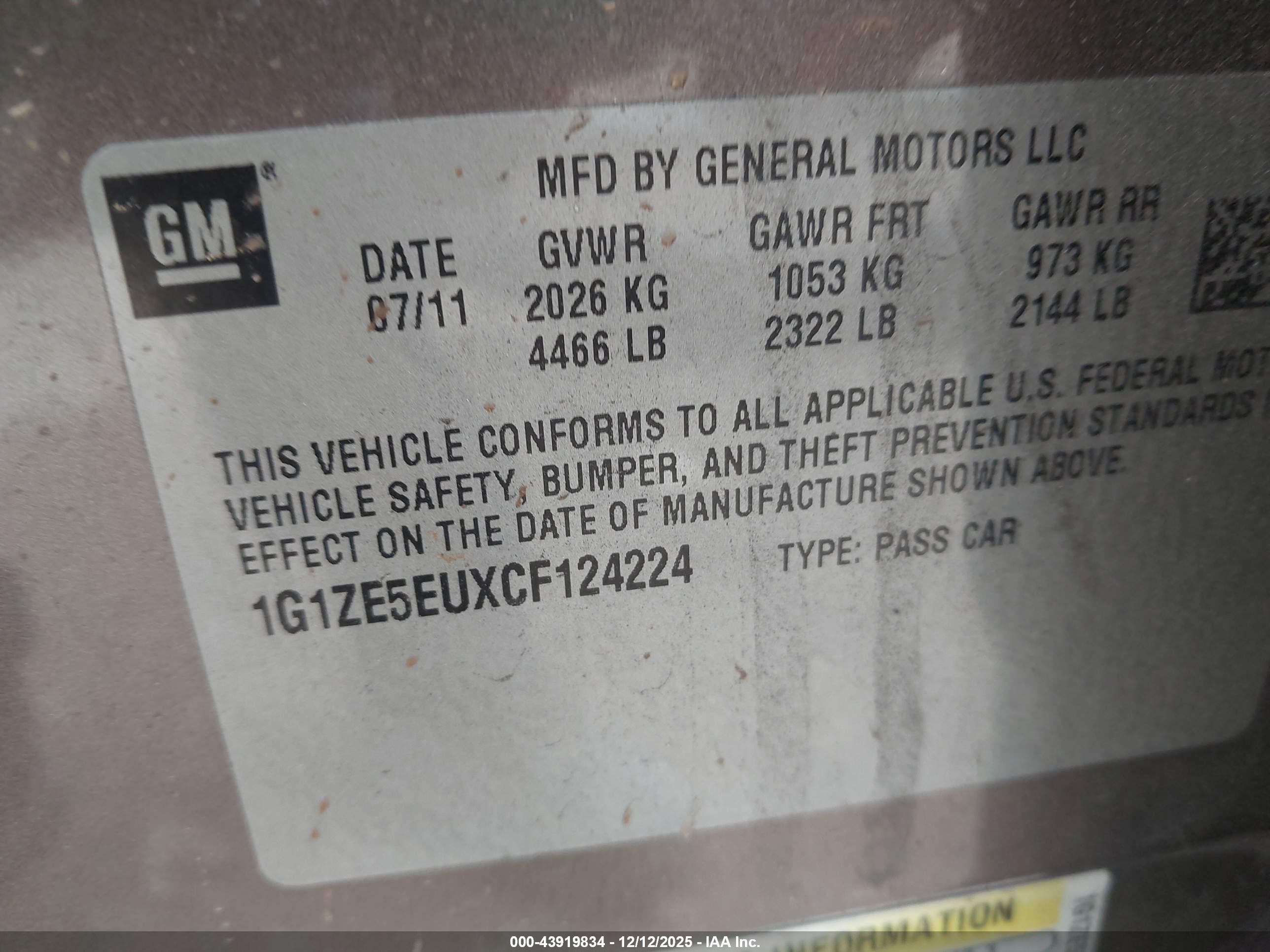 CHEVROLET MALIBU image 9
