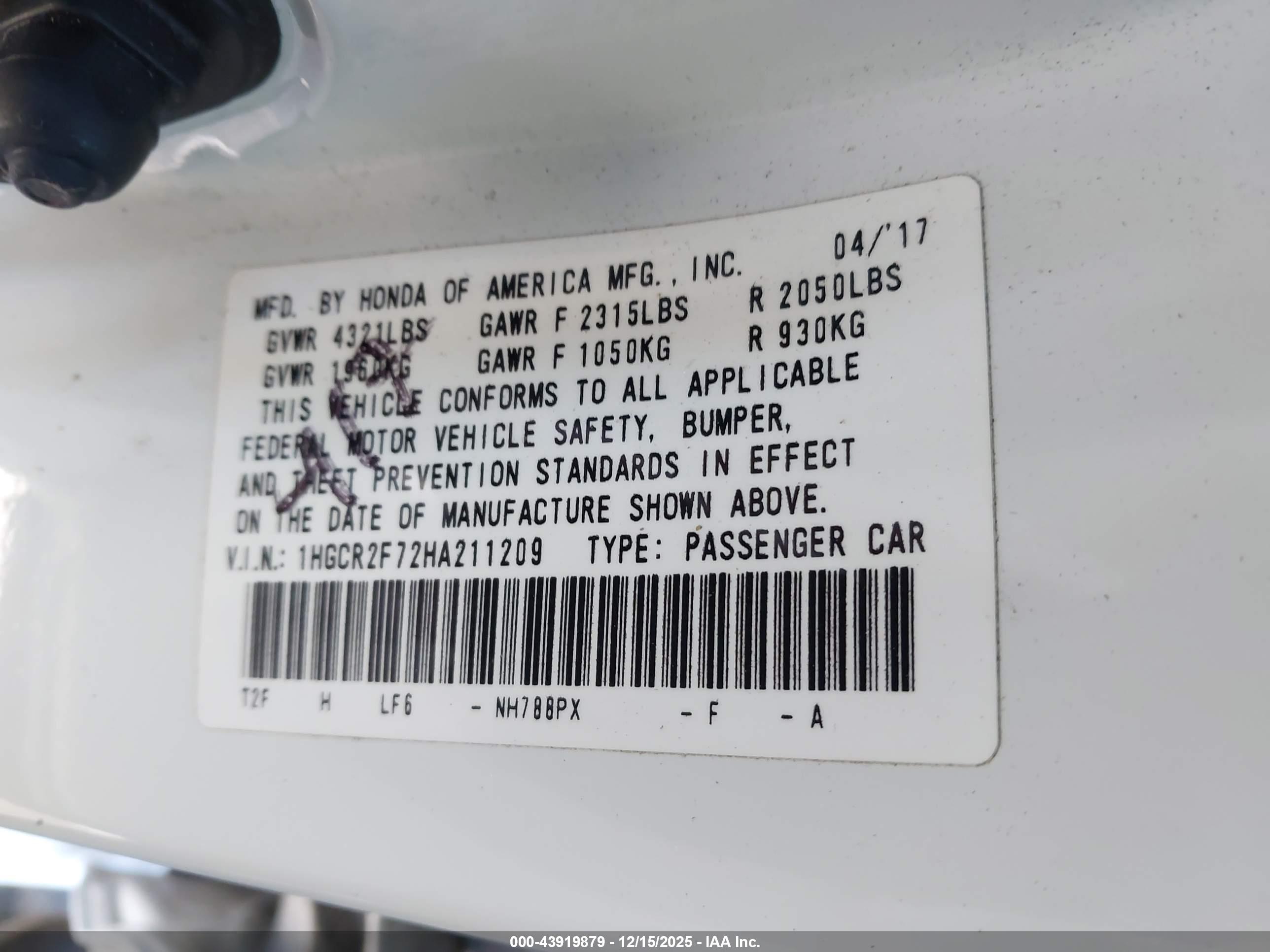 HONDA ACCORD image 9