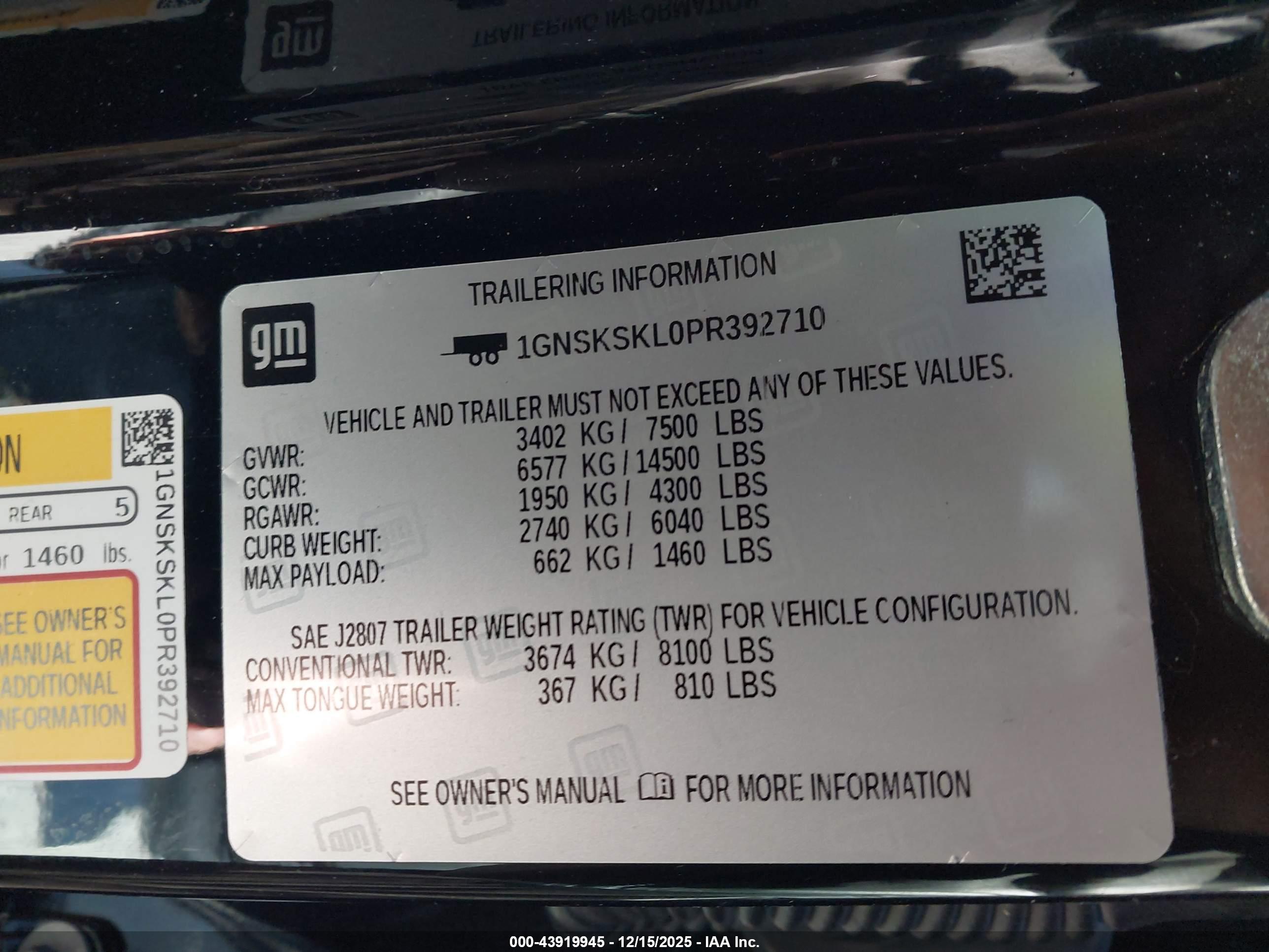 CHEVROLET TAHOE image 9