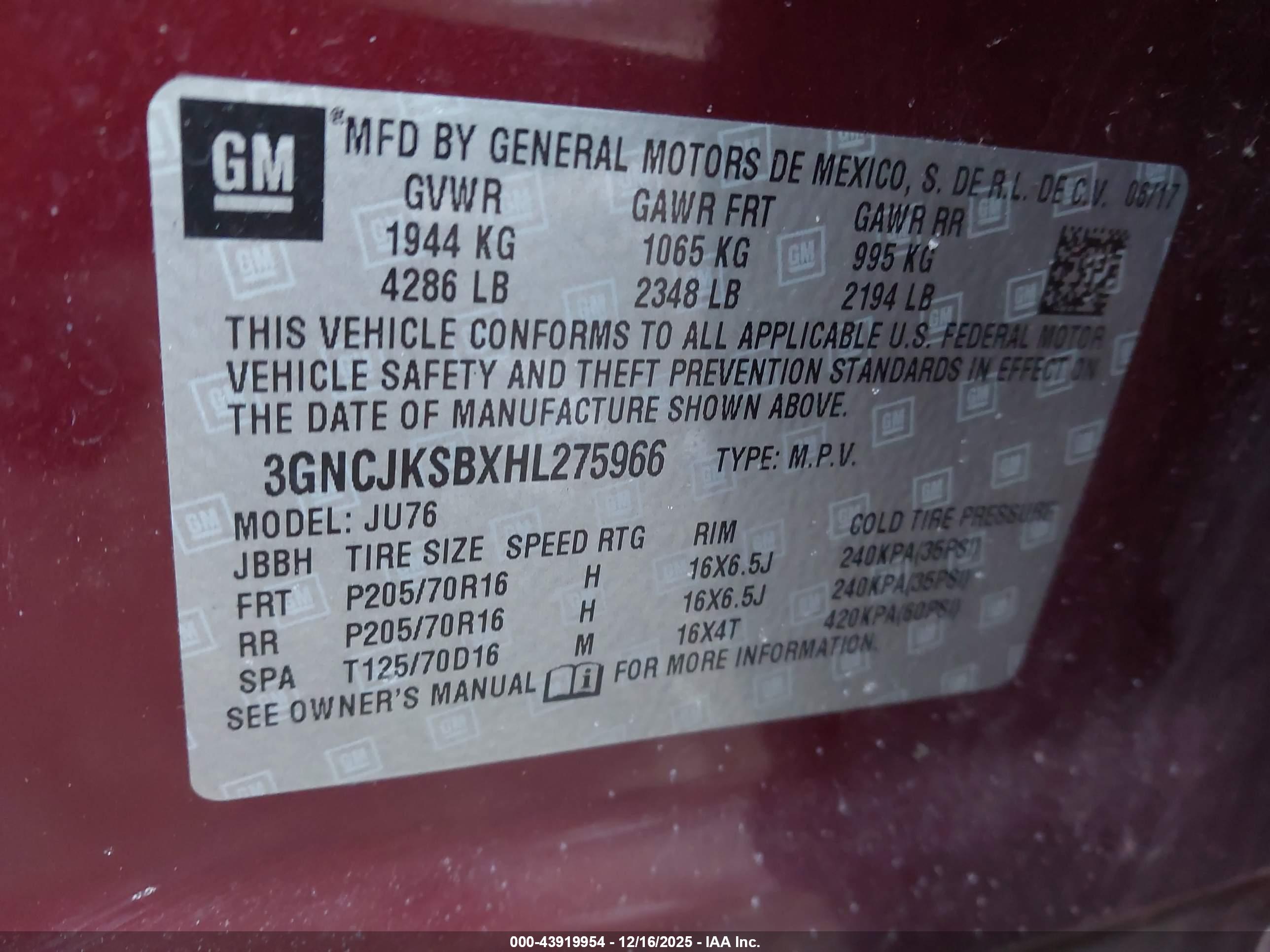 CHEVROLET TRAX image 9