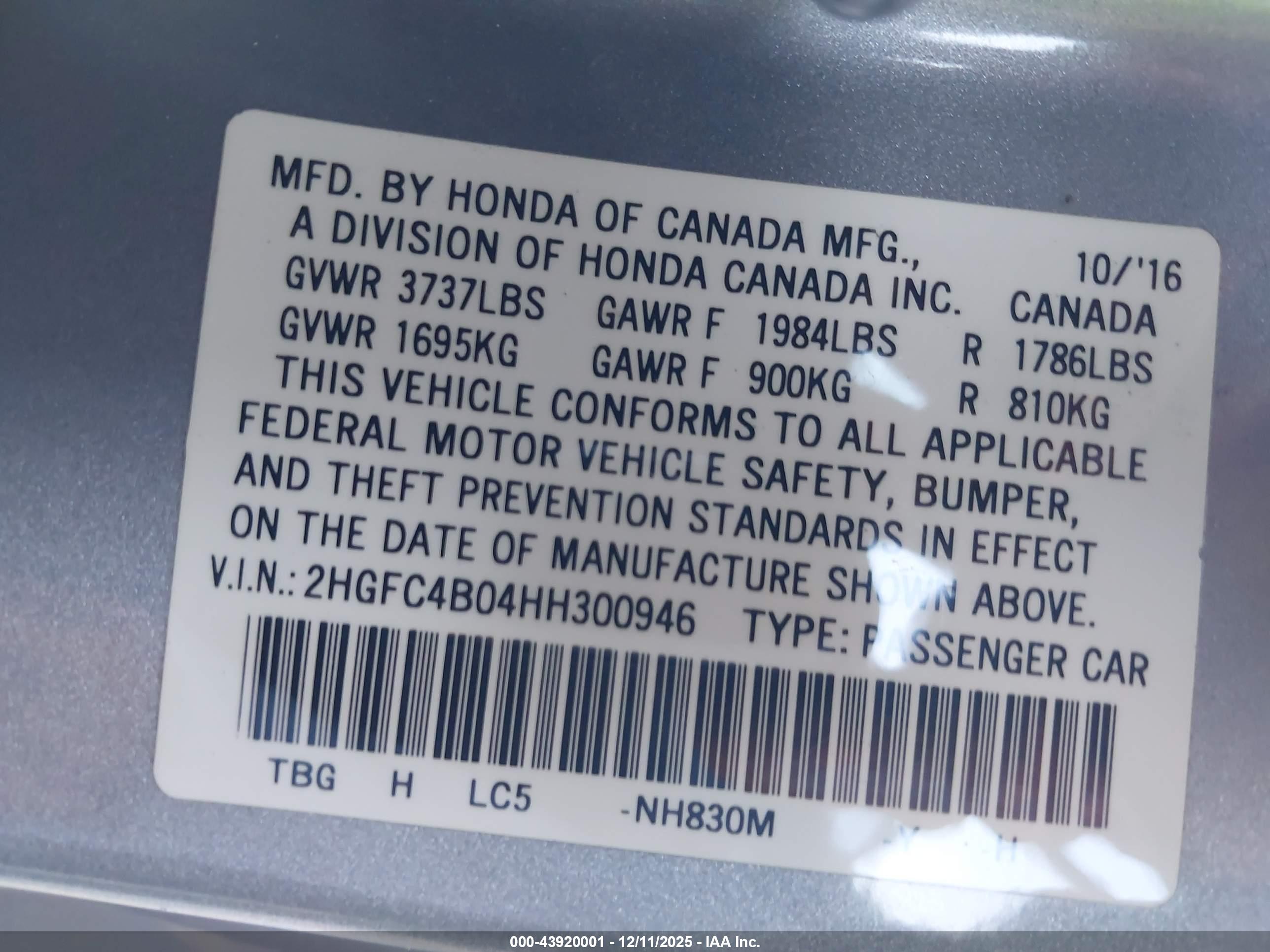 HONDA CIVIC image 9