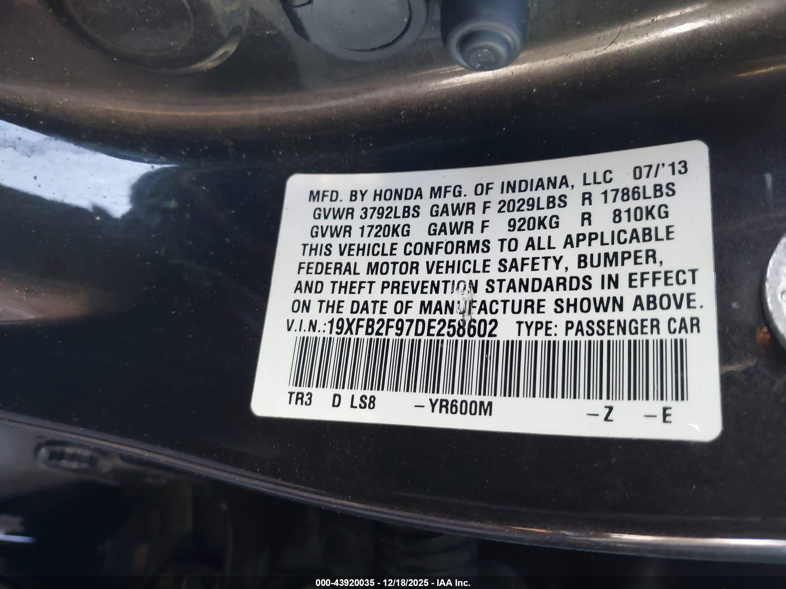 HONDA CIVIC image 9