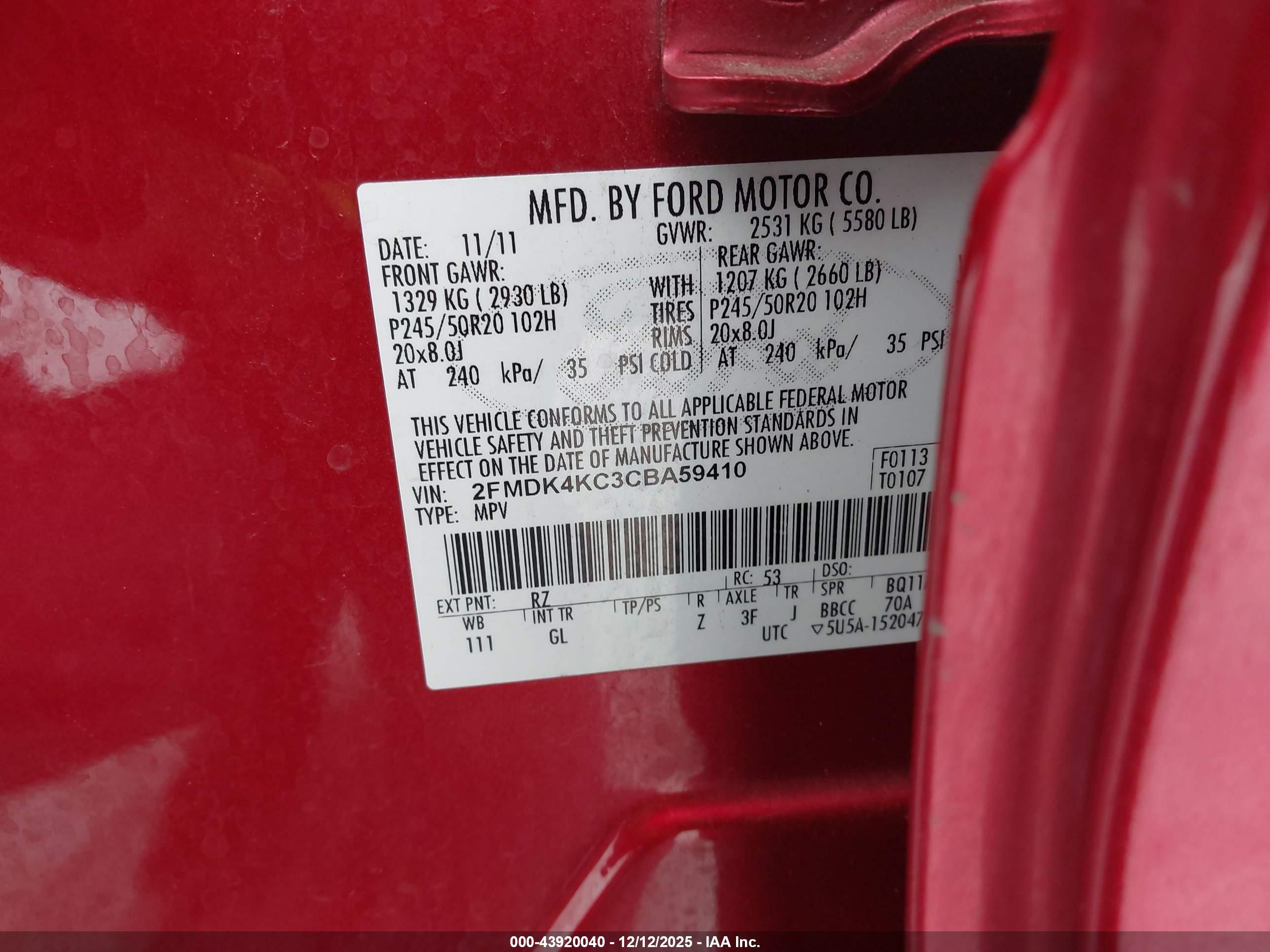 FORD EDGE image 9