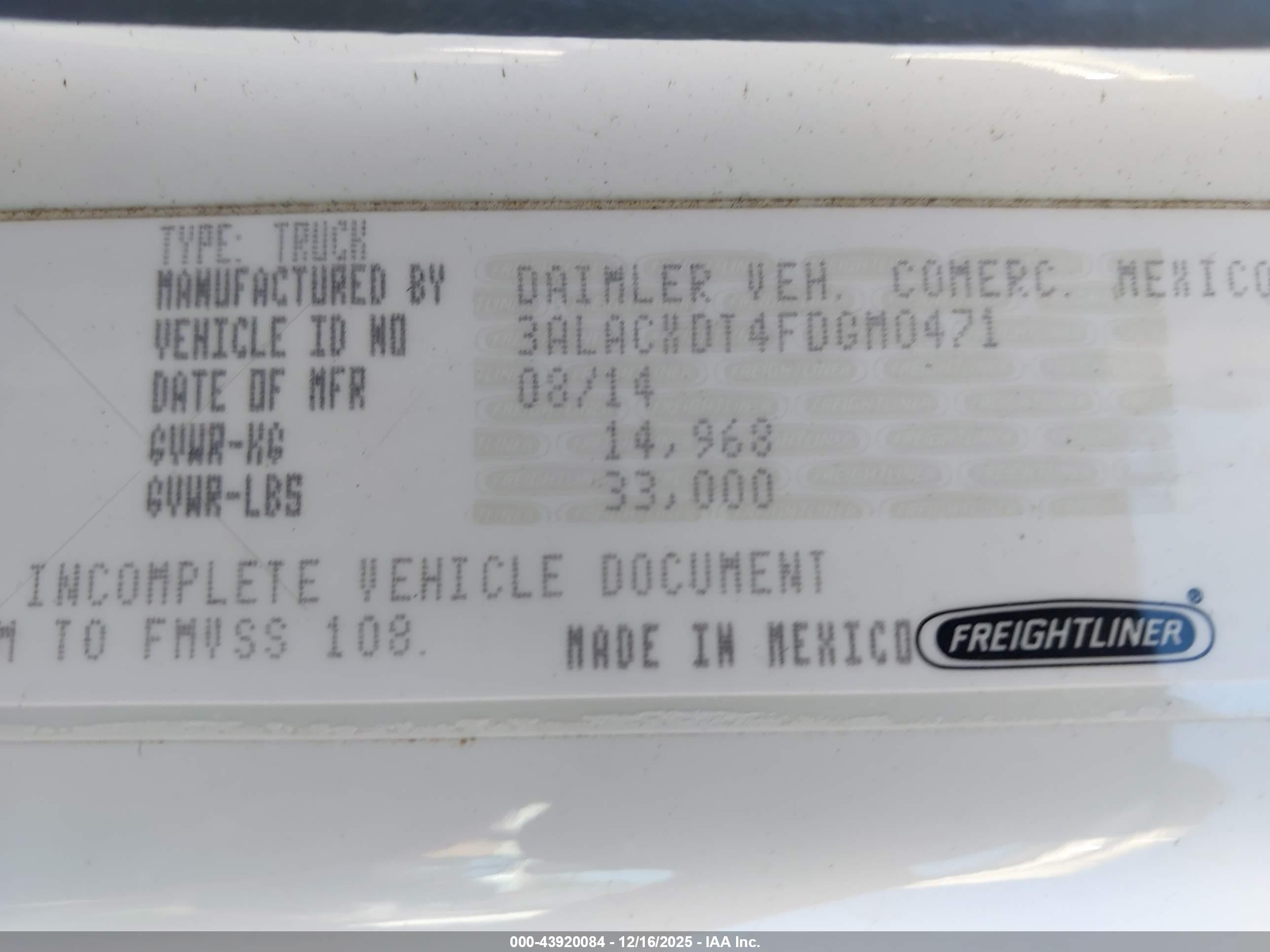 FREIGHTLINER M2 image 9