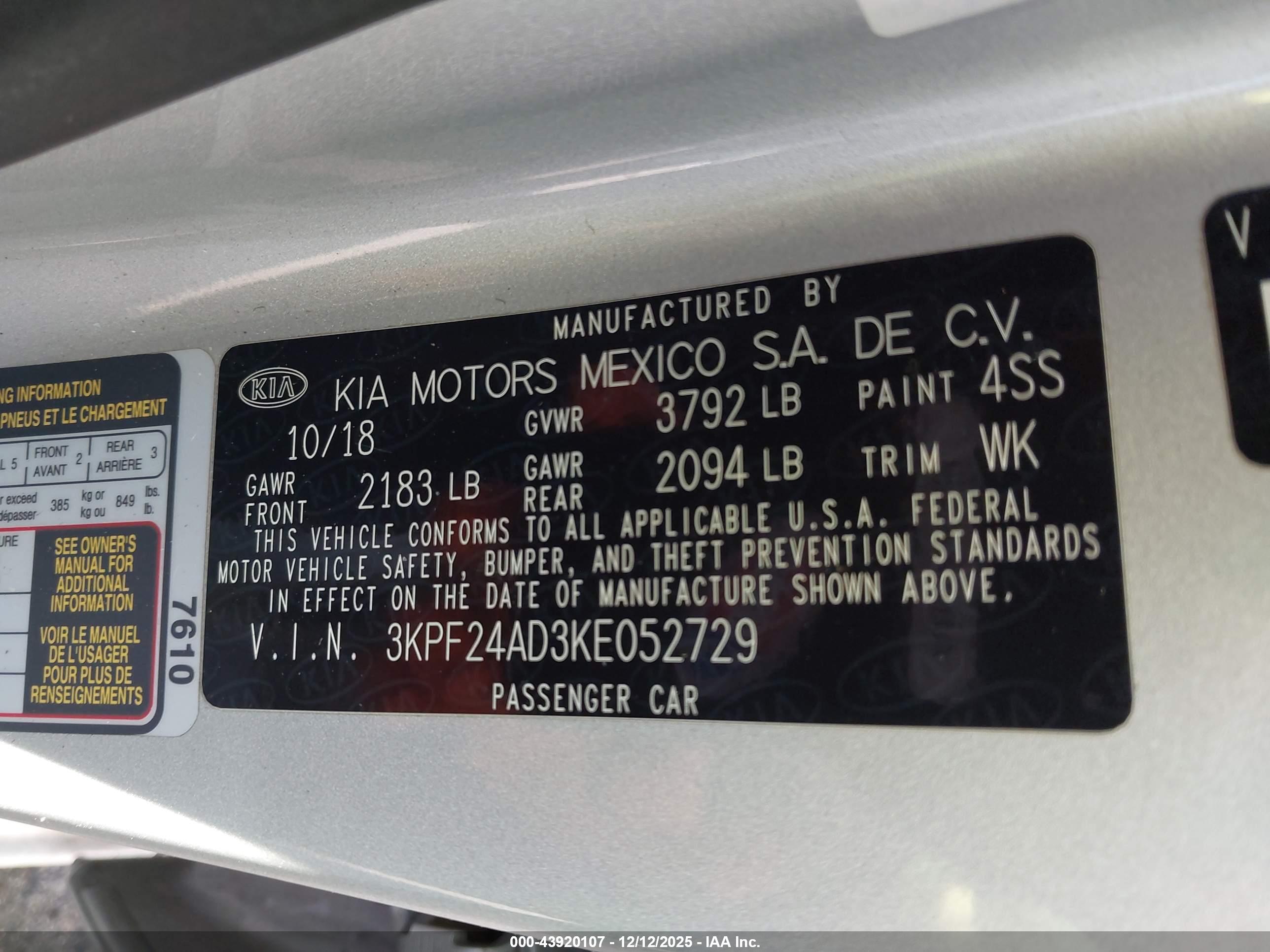 KIA FORTE image 9