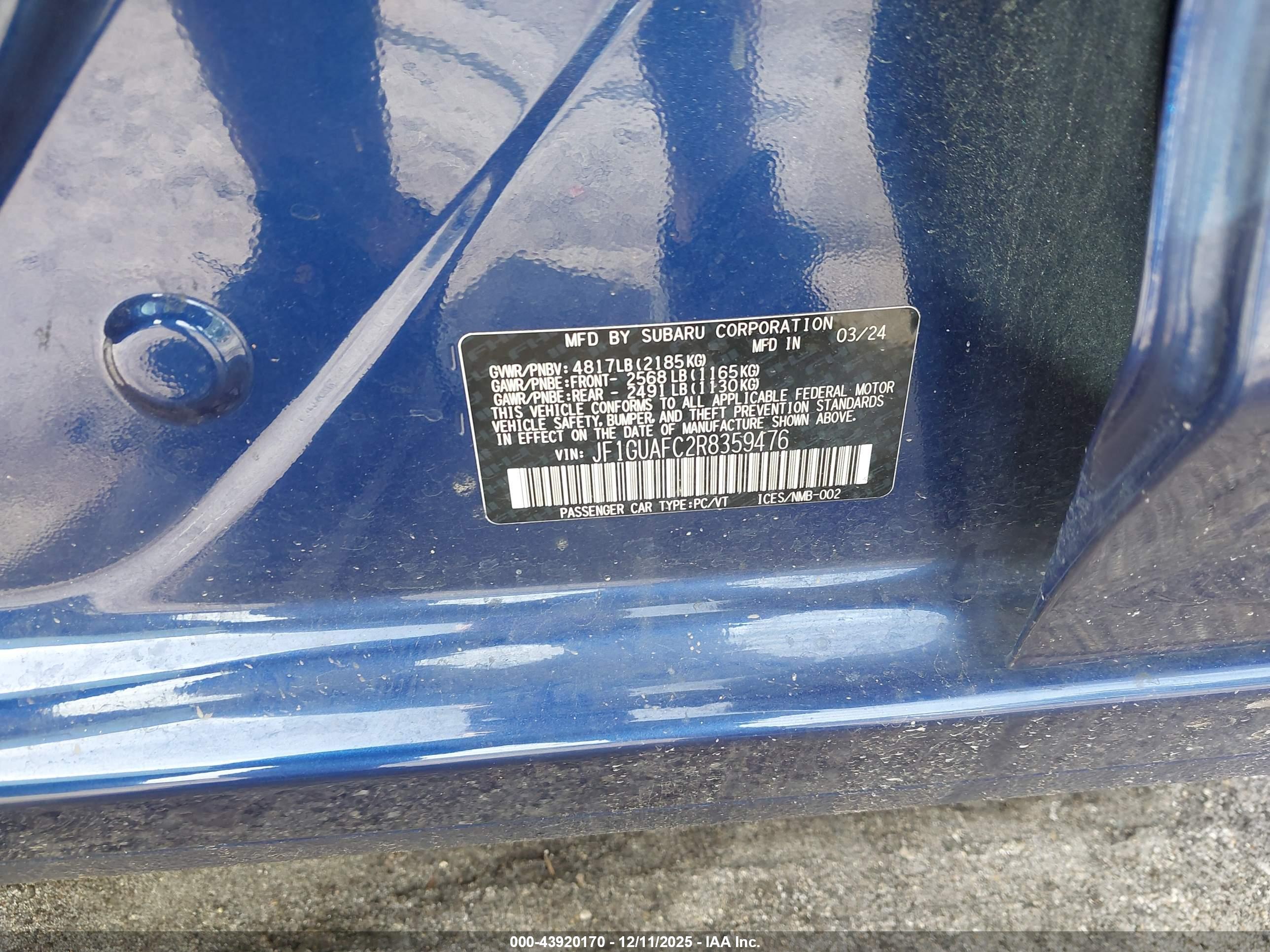 SUBARU IMPREZA image 9