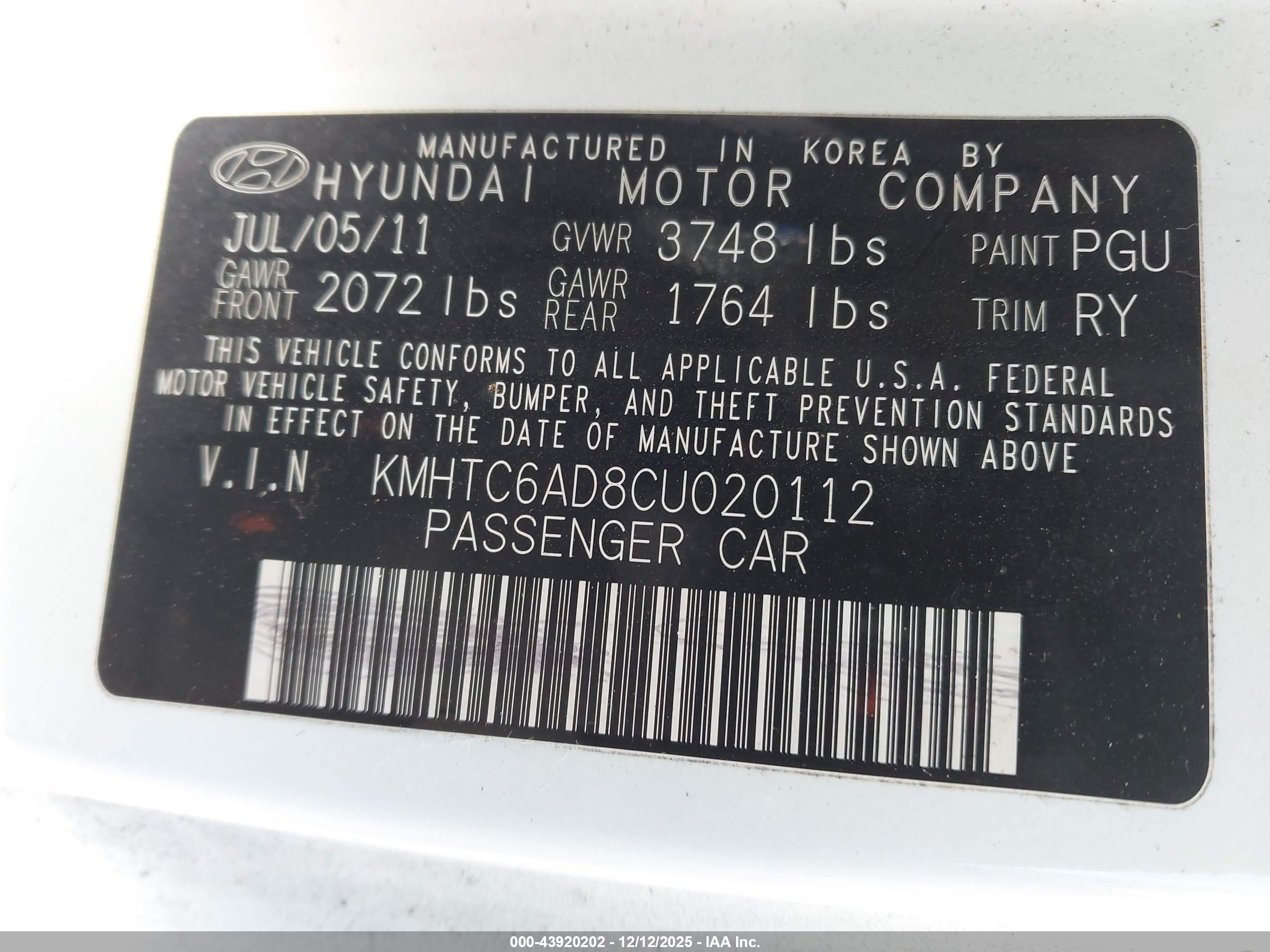 HYUNDAI VELOSTER image 9