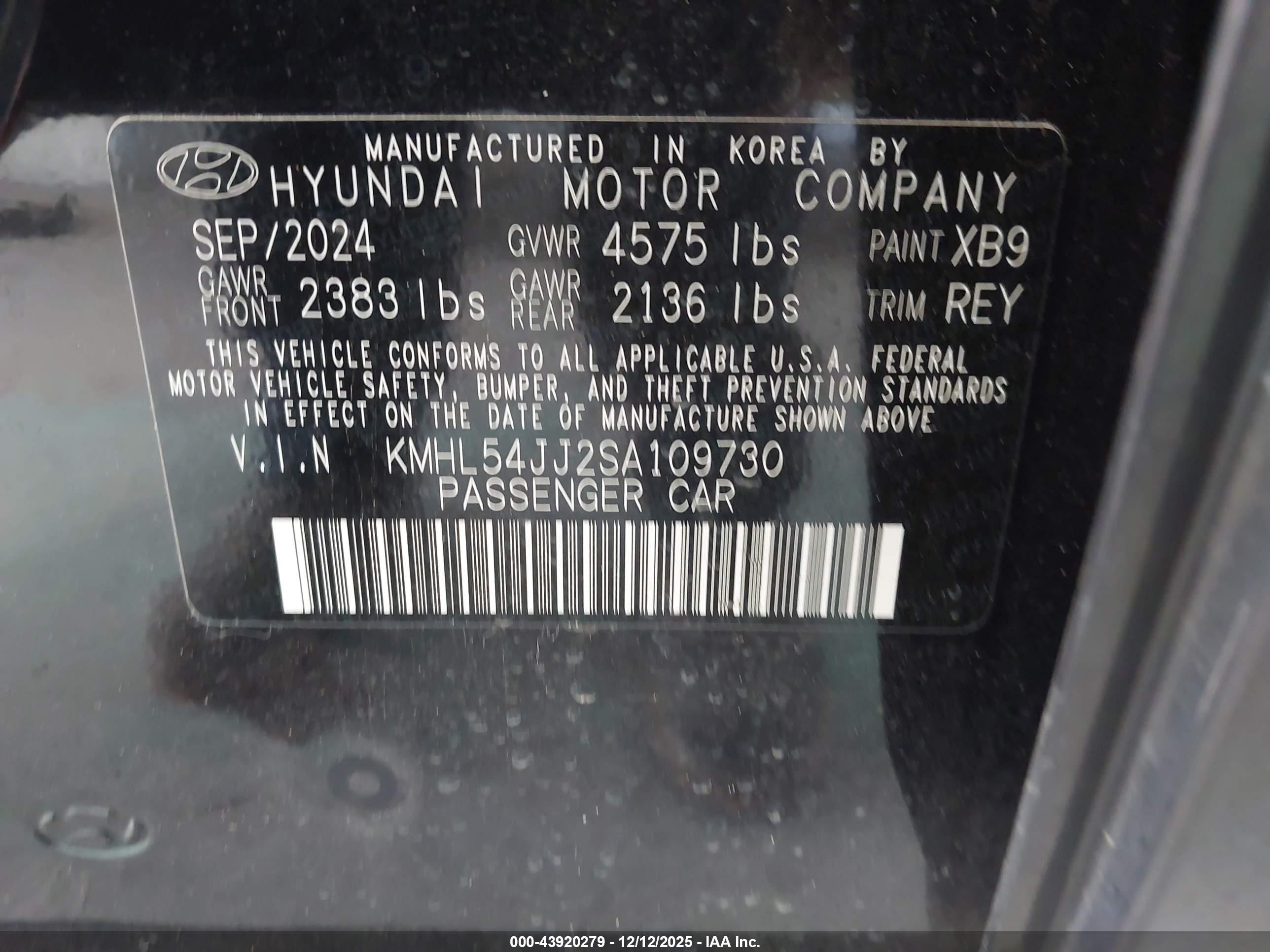 HYUNDAI SONATA image 9