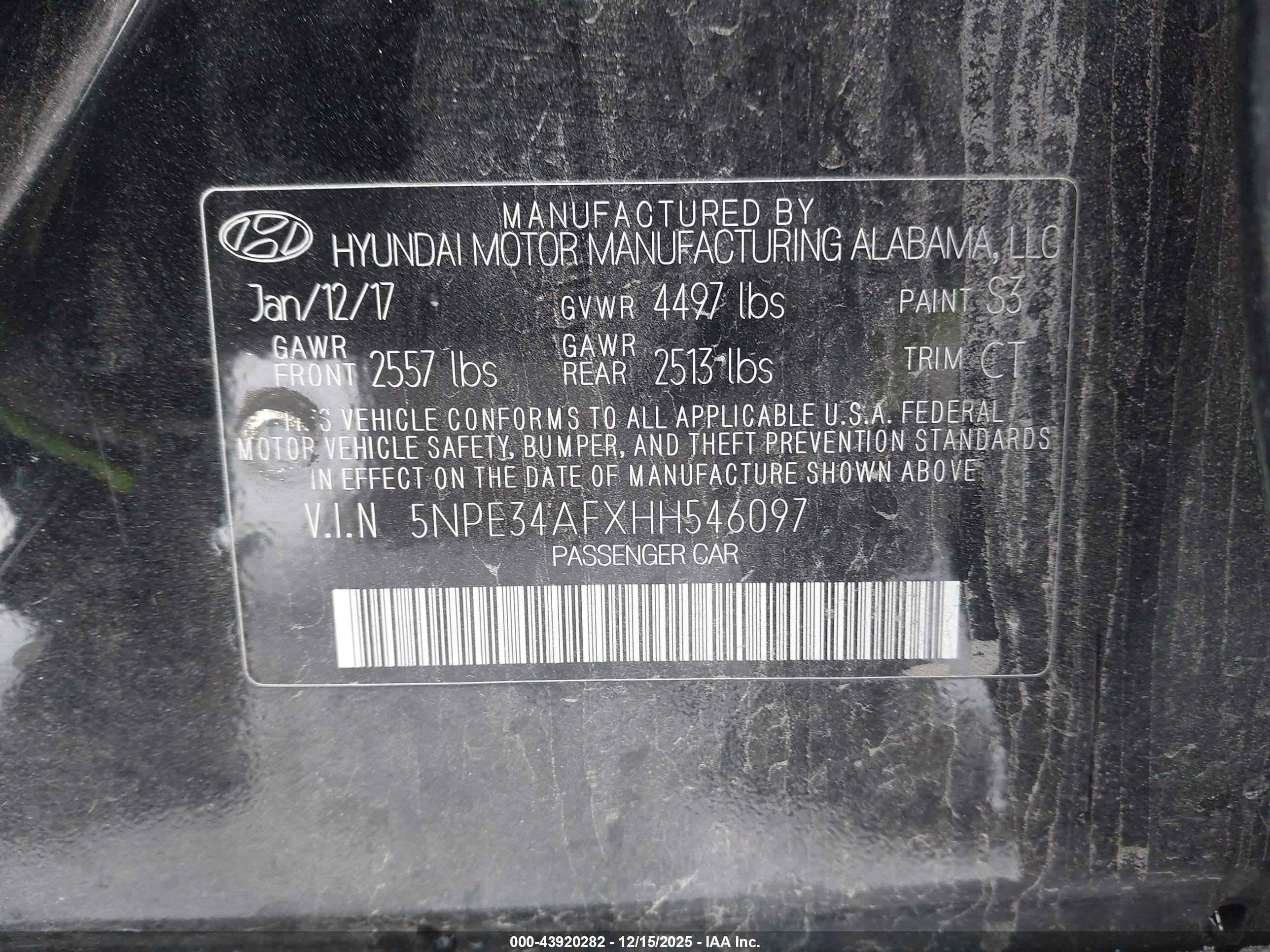 HYUNDAI SONATA image 9