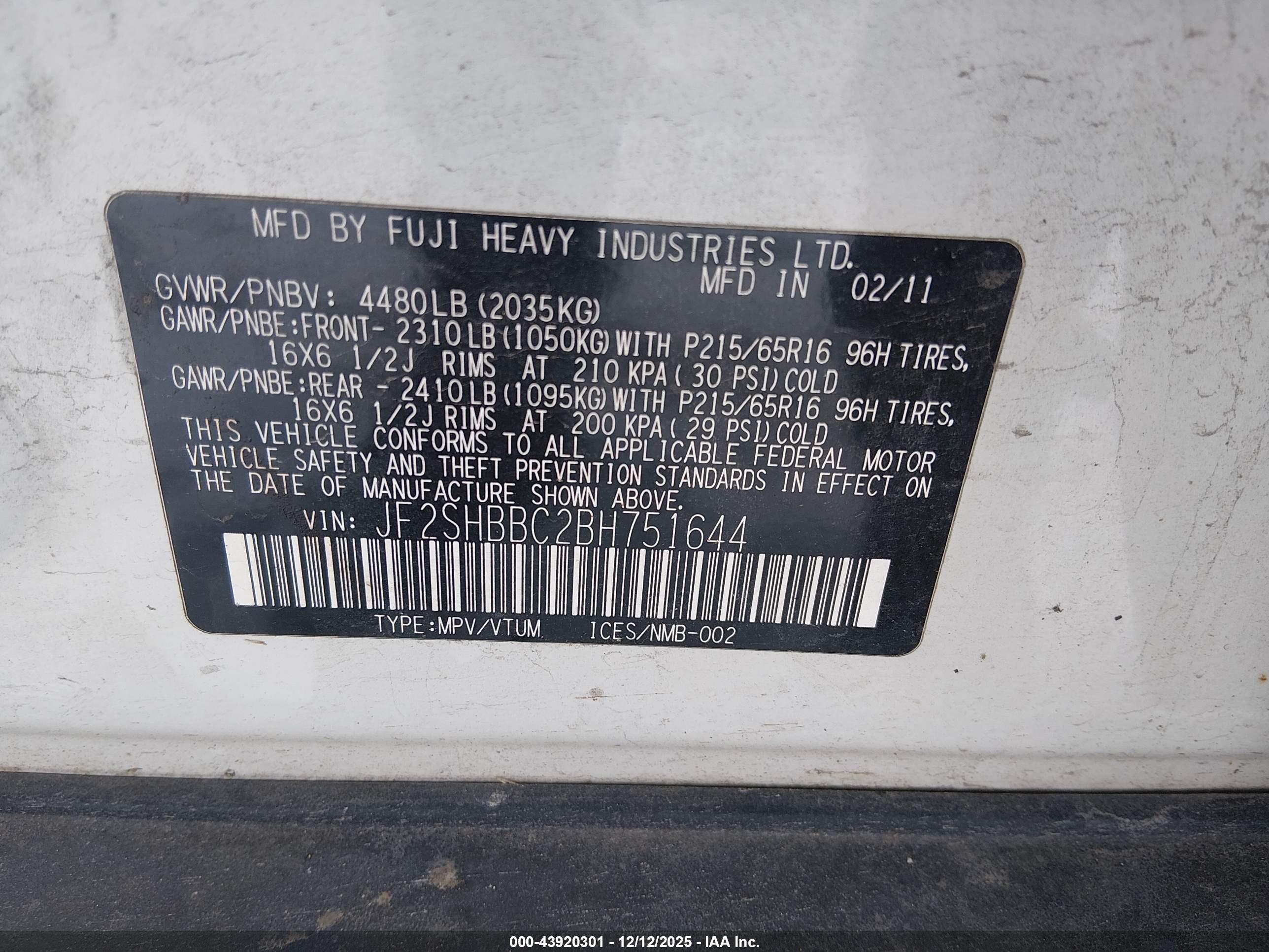 SUBARU FORESTER image 9