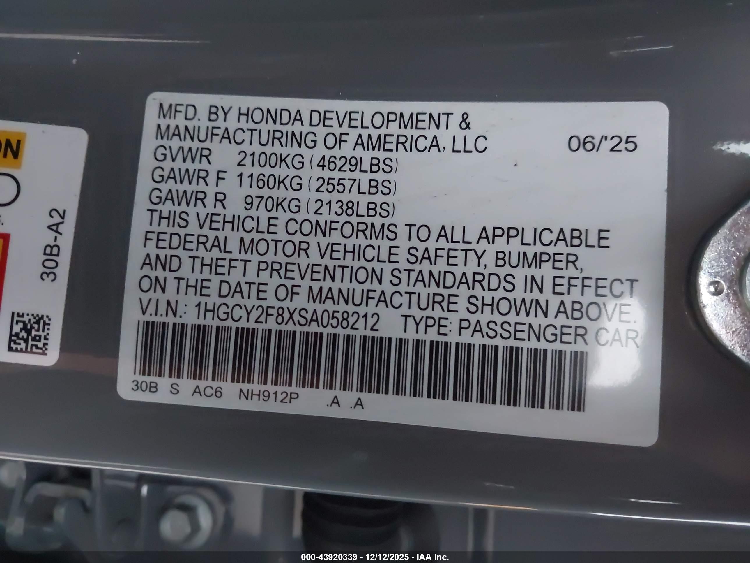 HONDA ACCORD image 9