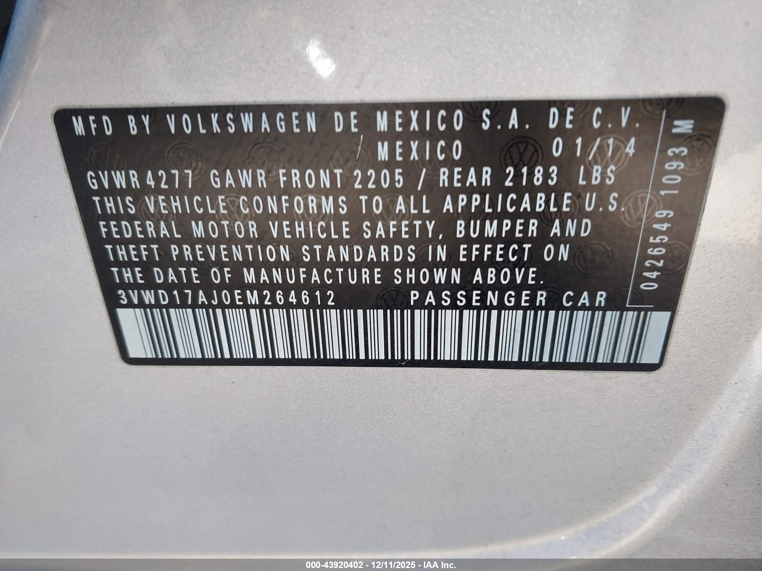 VOLKSWAGEN JETTA image 9