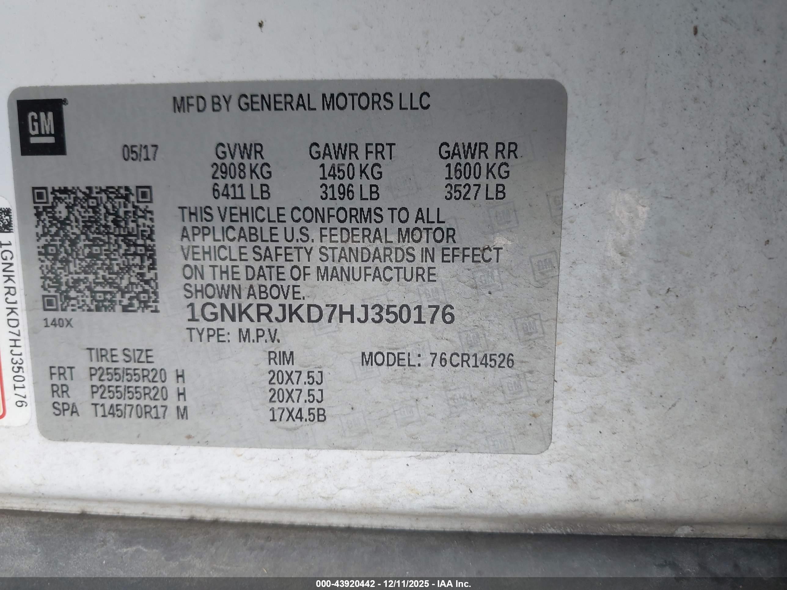 CHEVROLET TRAVERSE image 9