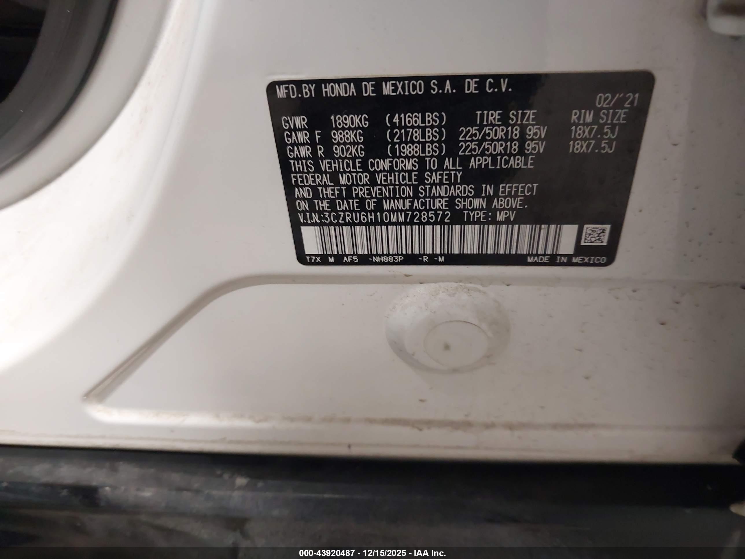 HONDA HR-V image 9