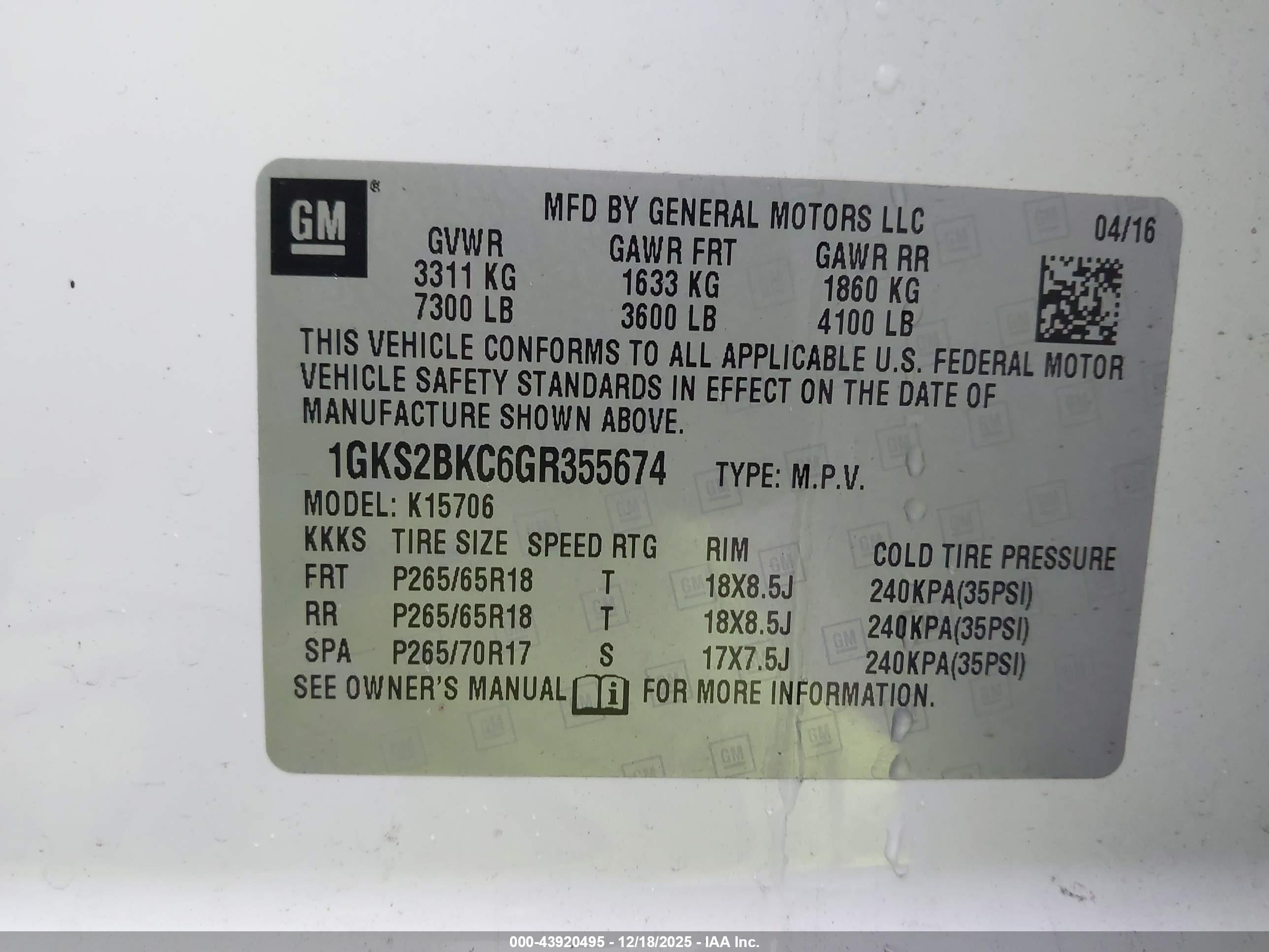GMC YUKON image 9