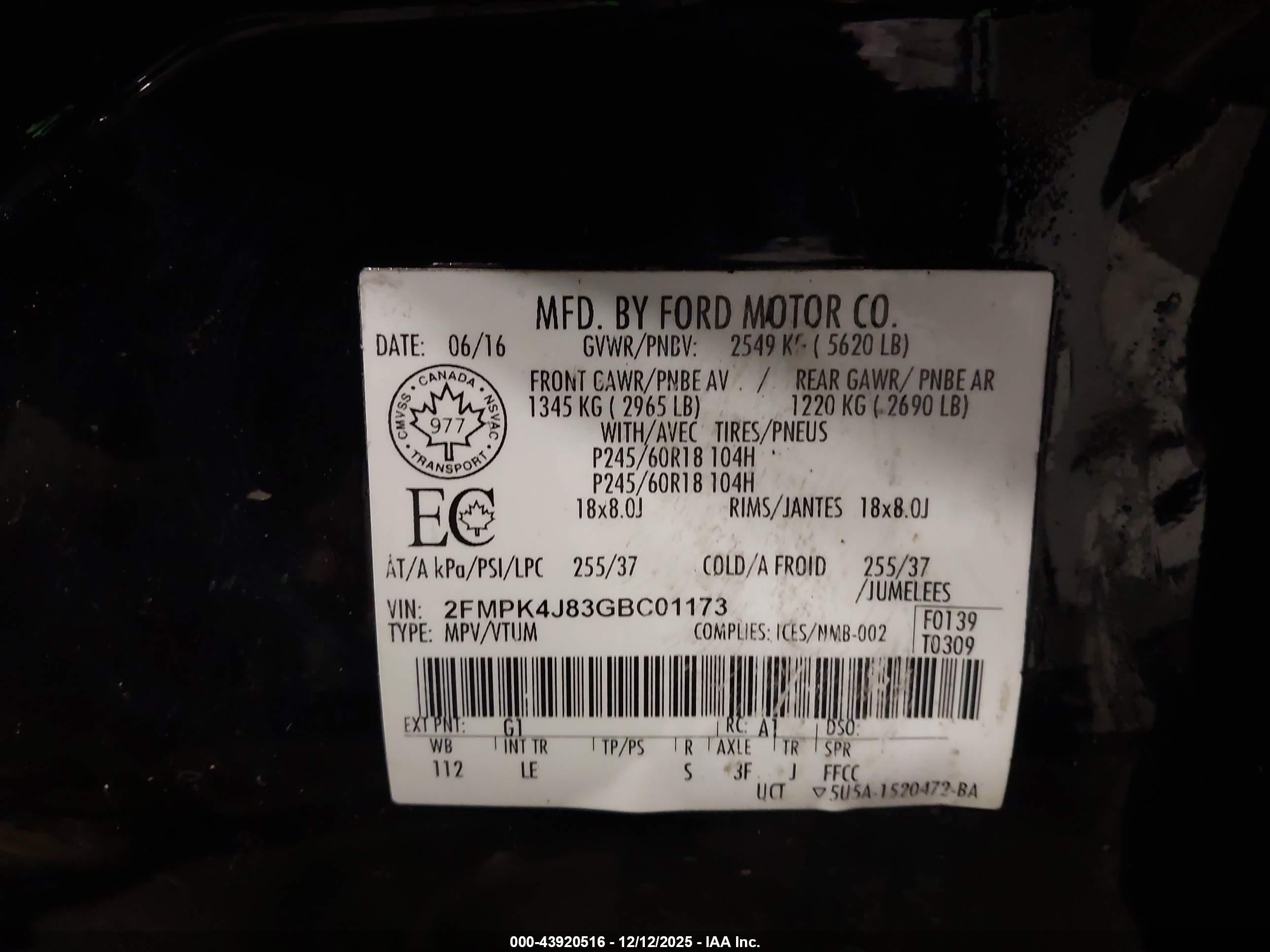 FORD EDGE image 9