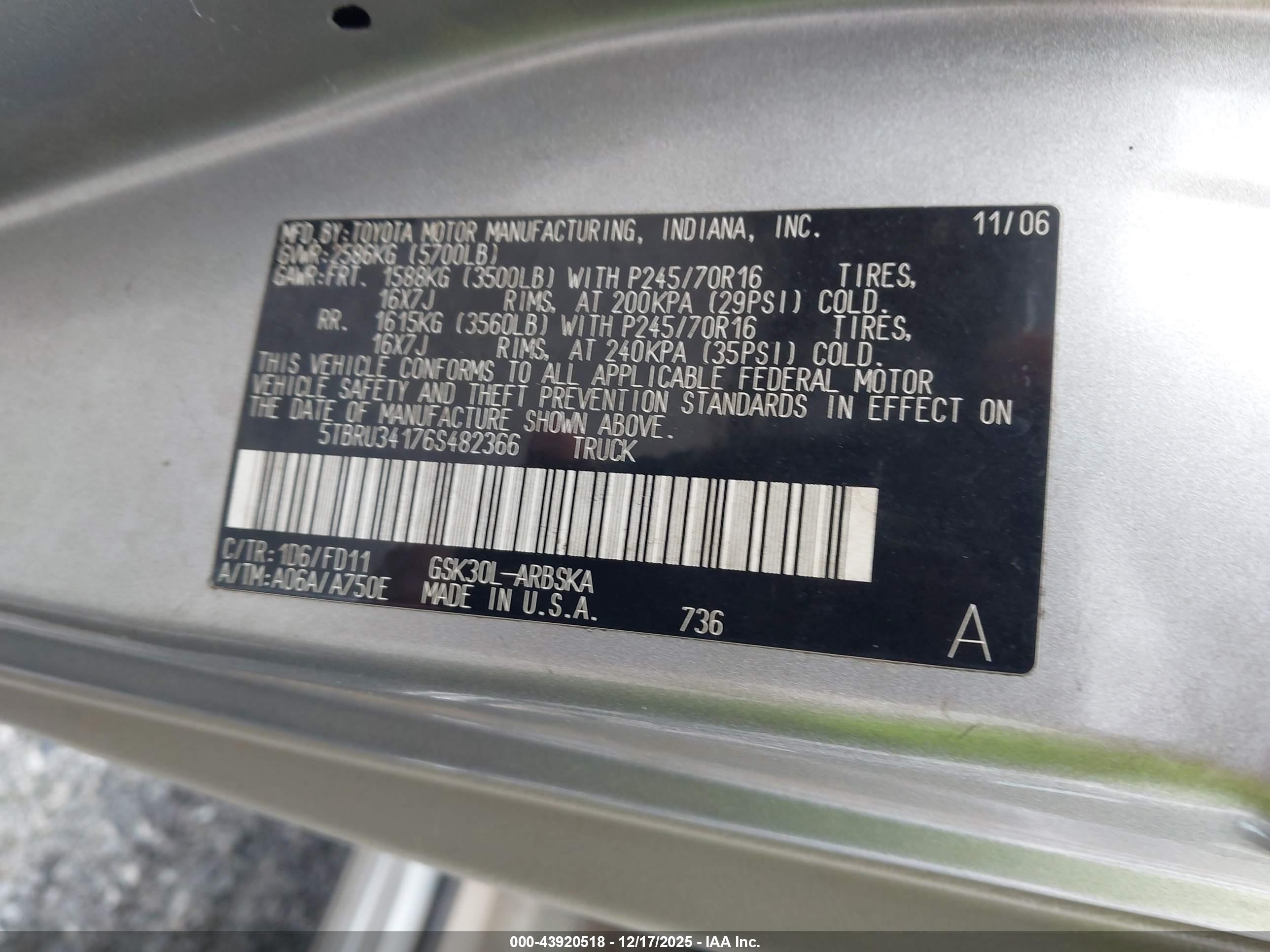 TOYOTA TUNDRA image 9