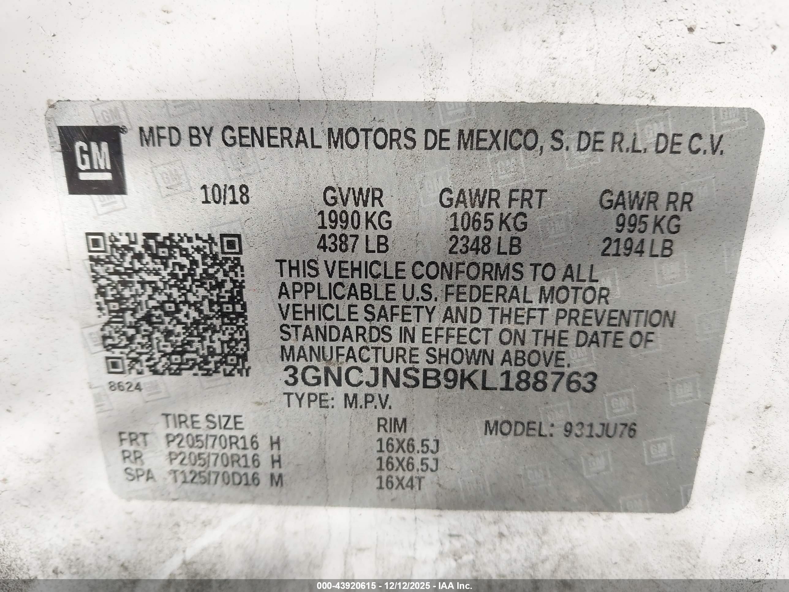CHEVROLET TRAX image 9