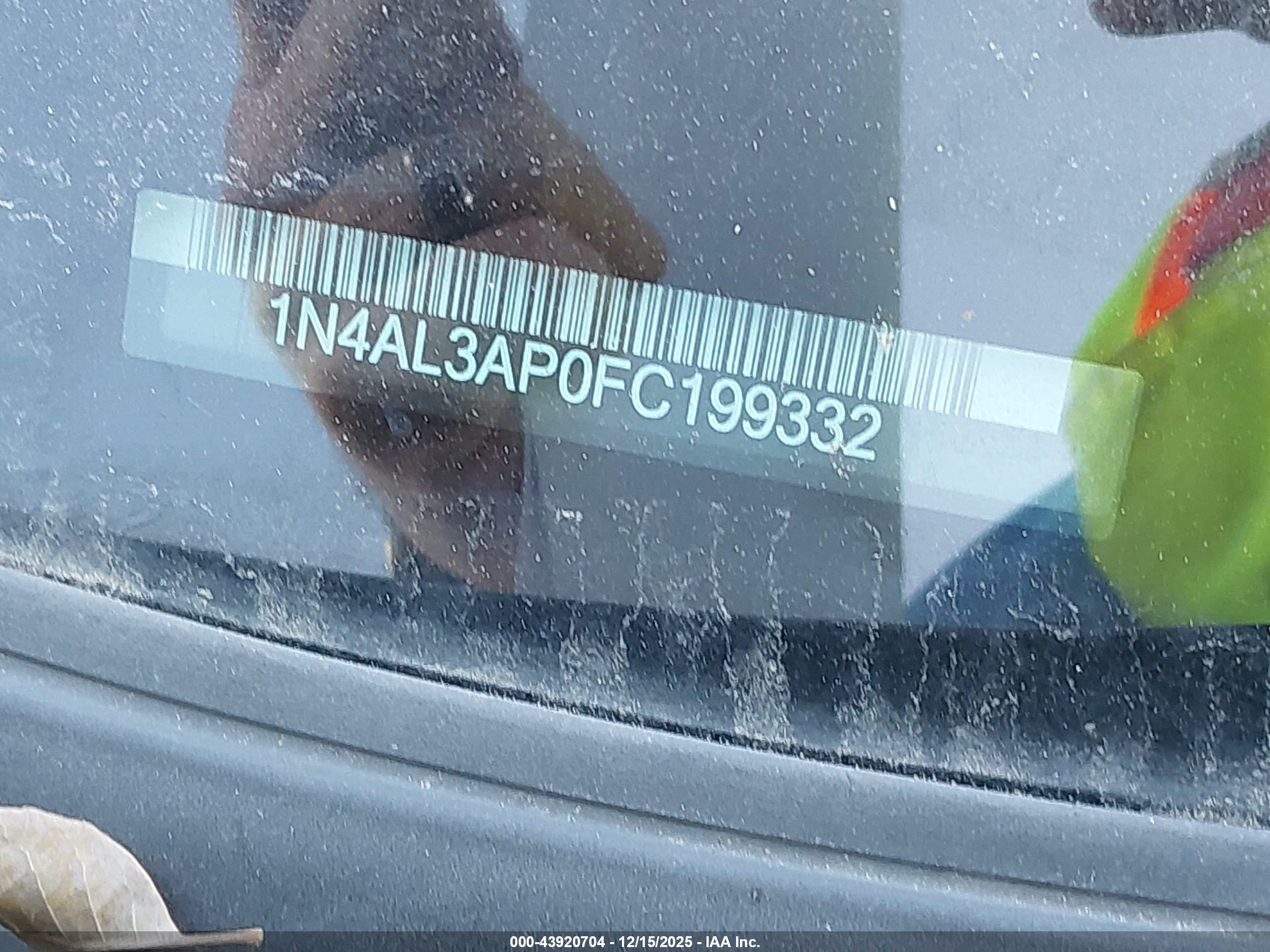 NISSAN ALTIMA image 9