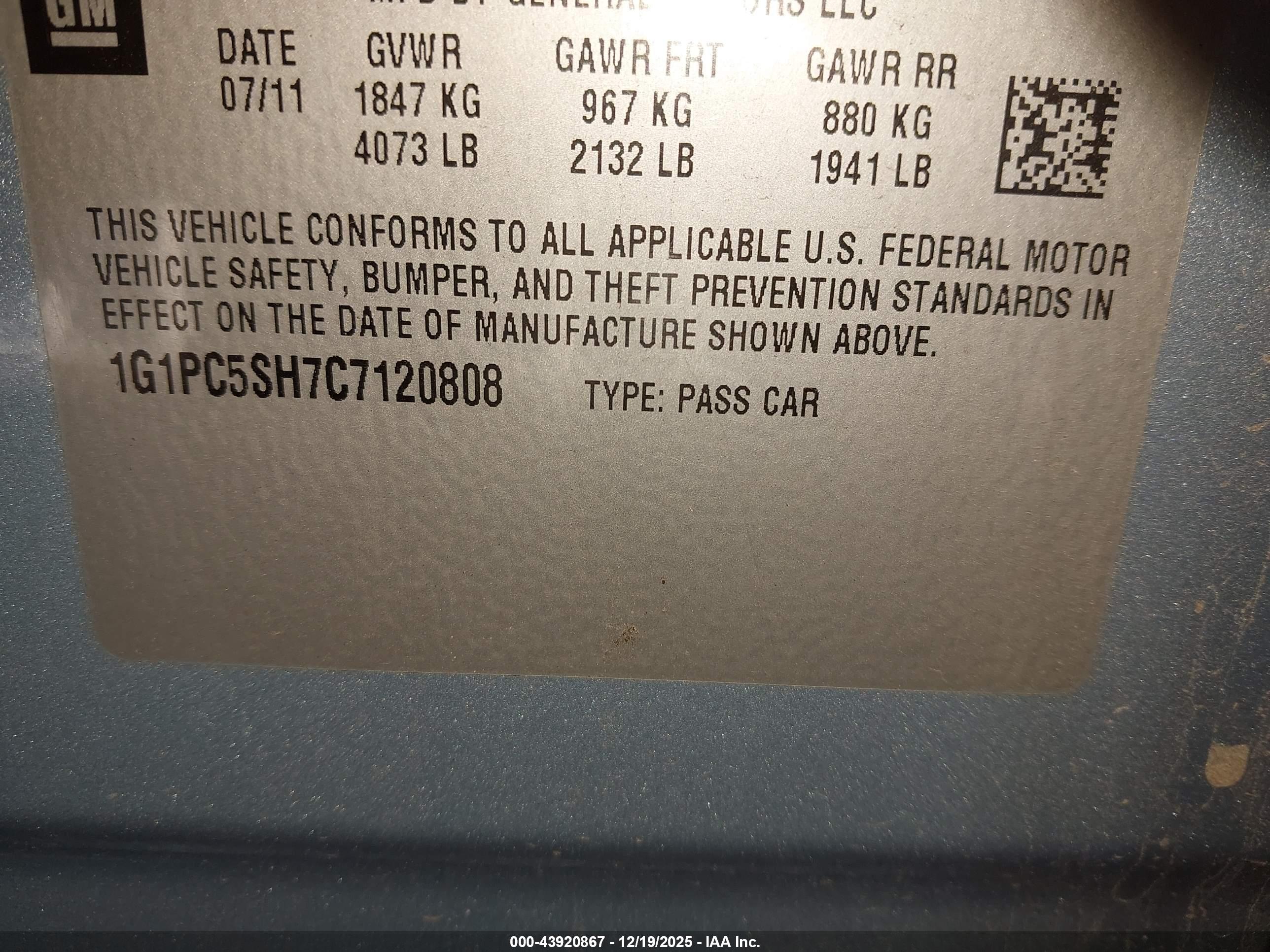 CHEVROLET CRUZE image 9