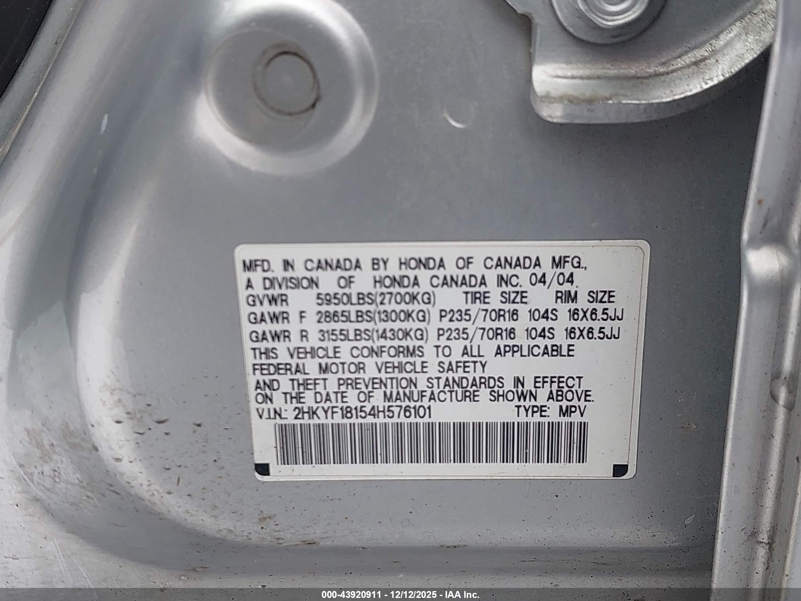 HONDA PILOT image 9