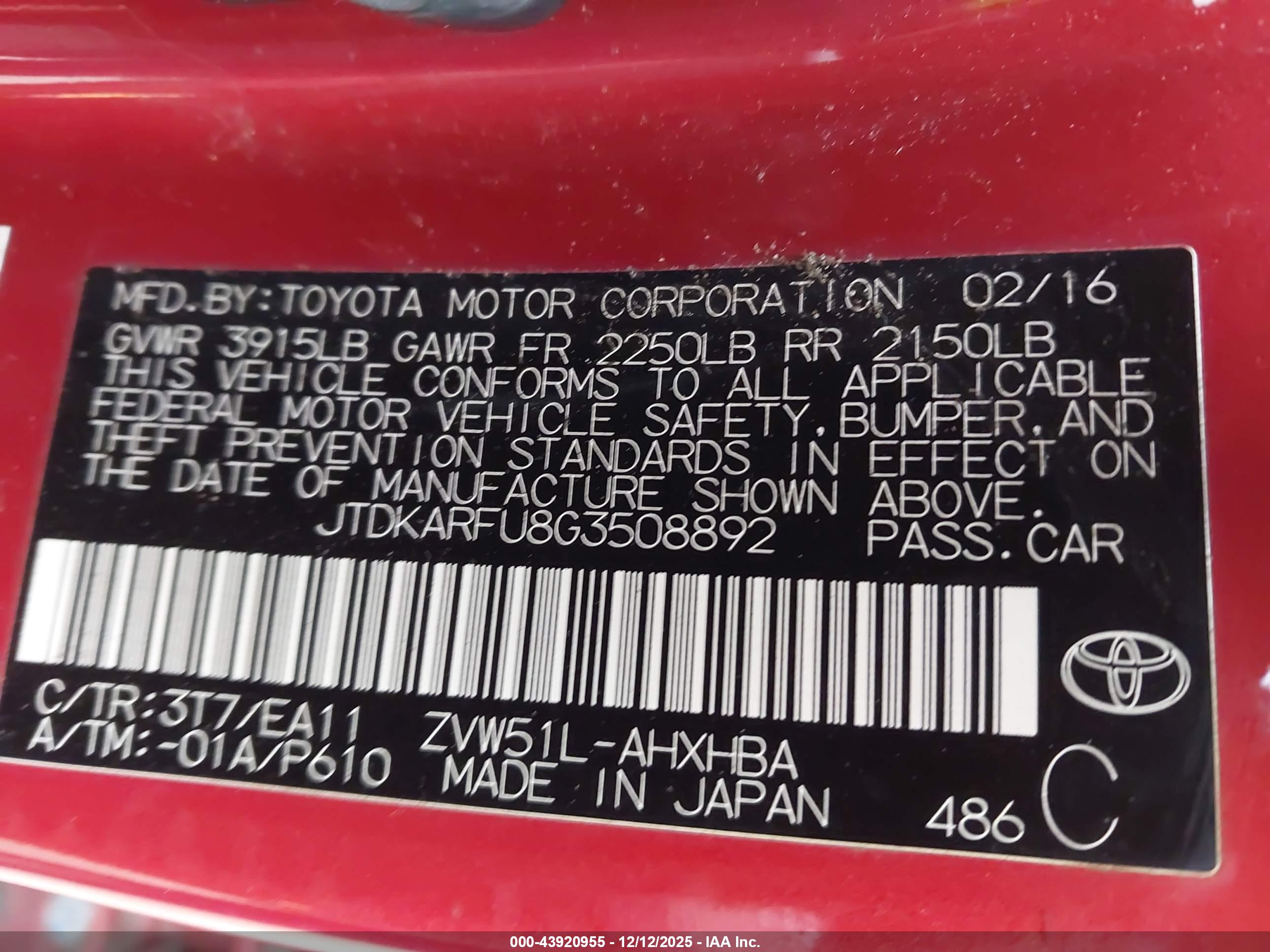 TOYOTA PRIUS image 9