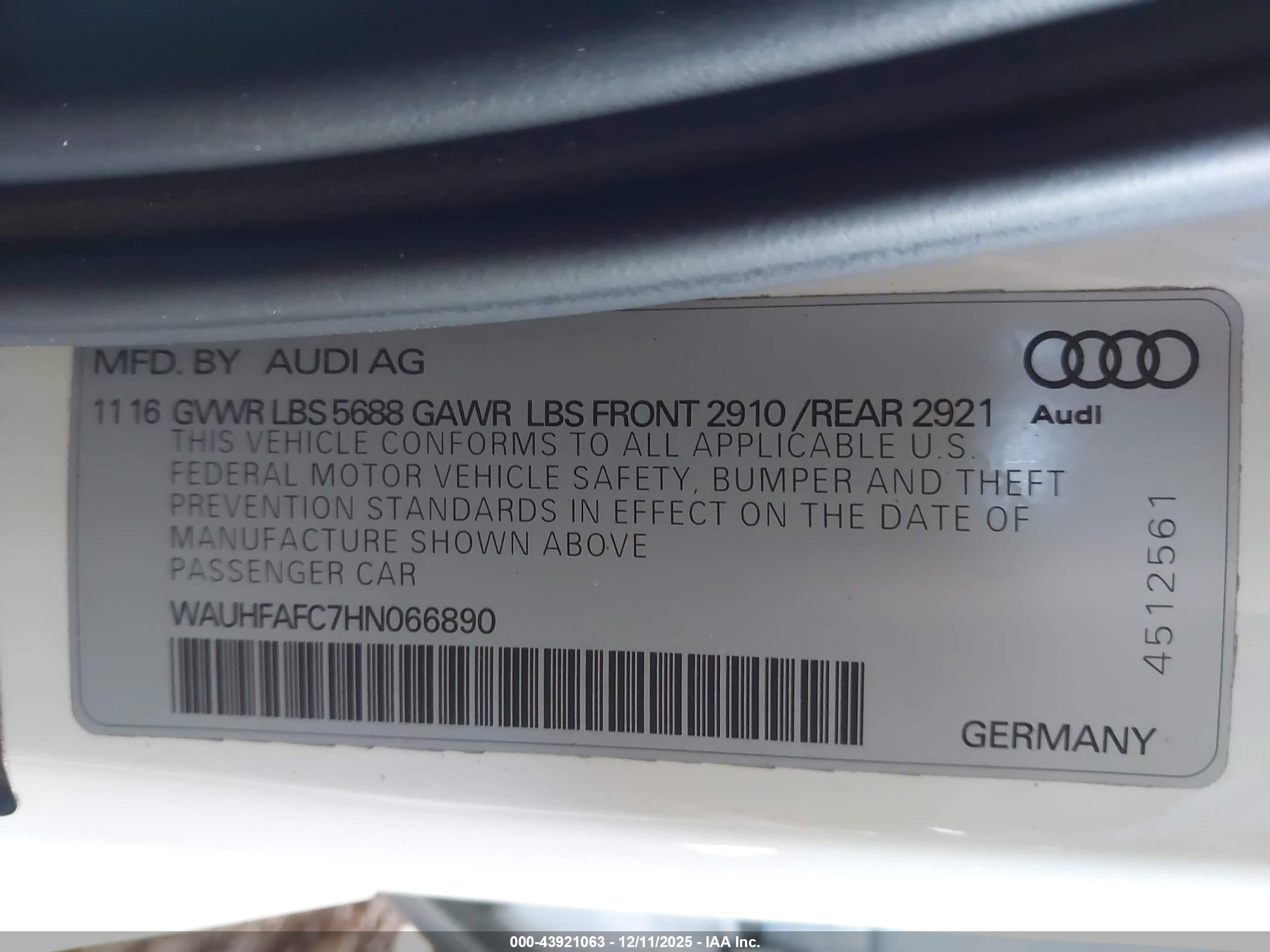 AUDI S6 image 9