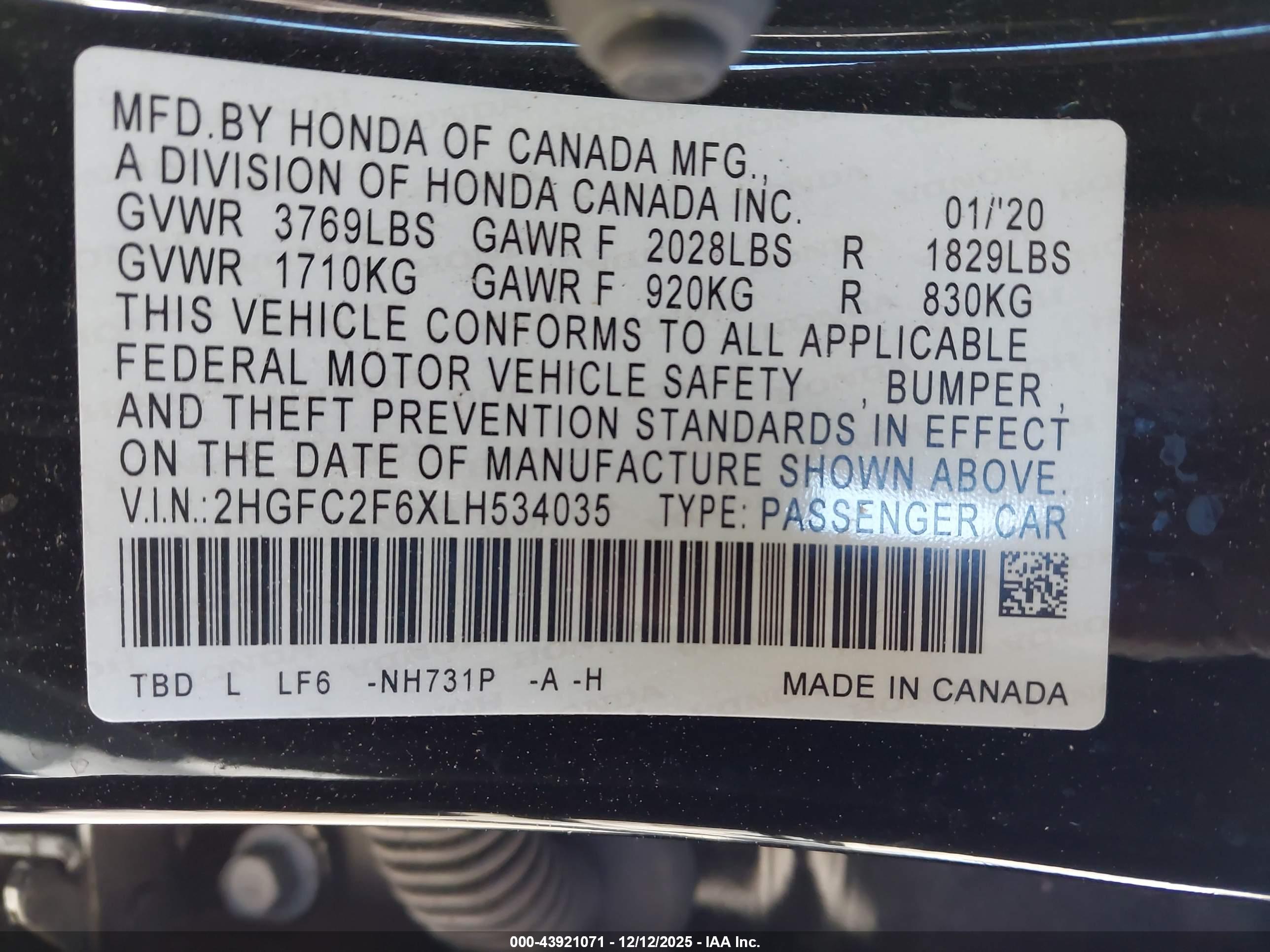 HONDA CIVIC image 9