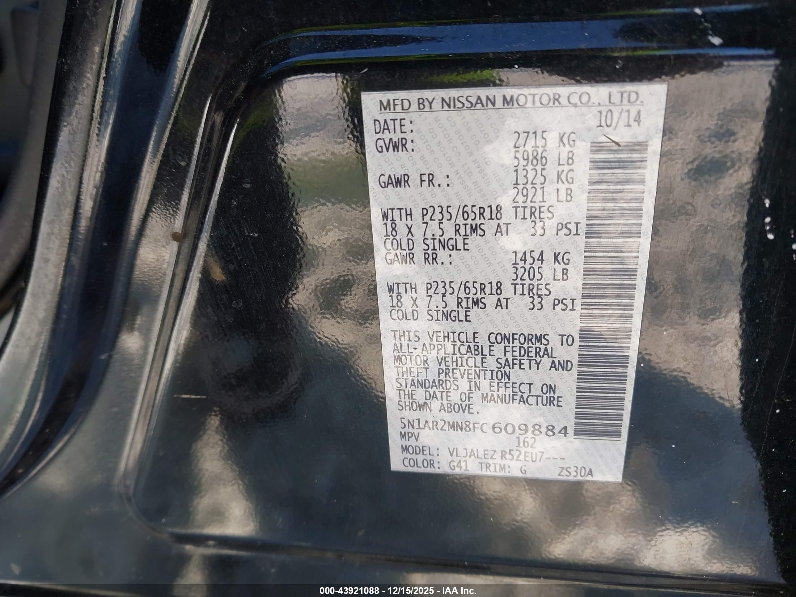 NISSAN PATHFINDER image 9