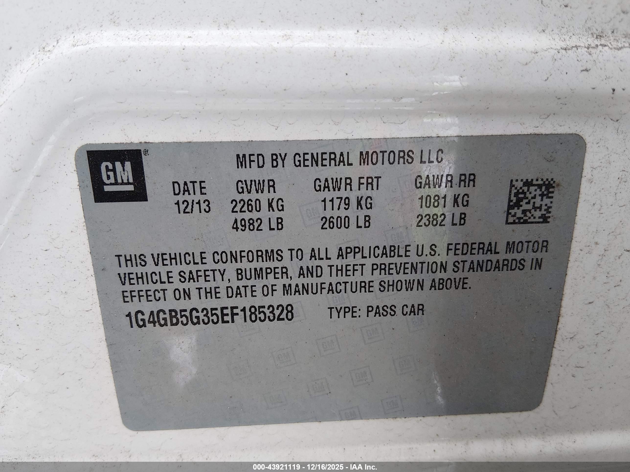 BUICK LACROSSE image 9