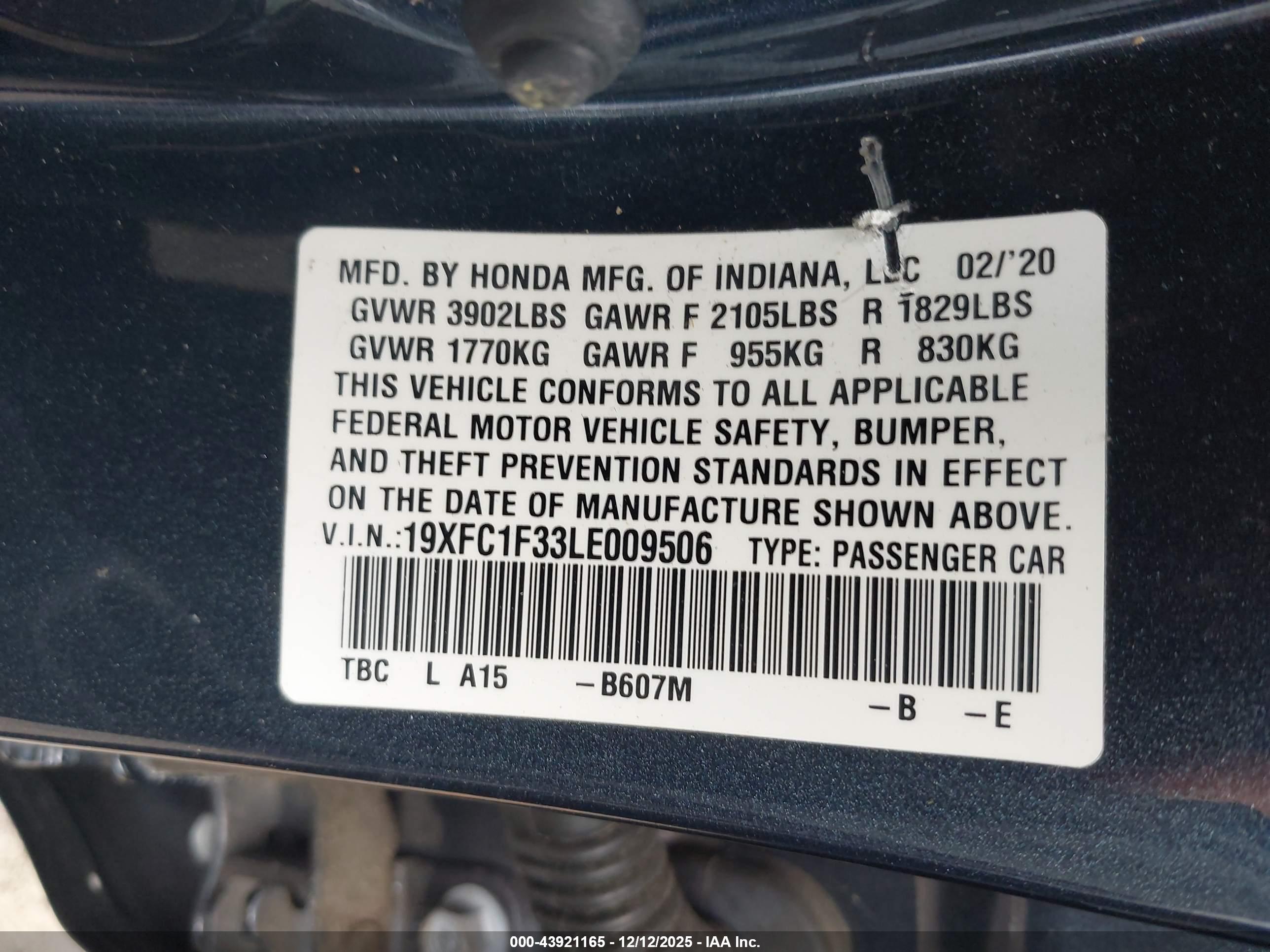 HONDA CIVIC image 9