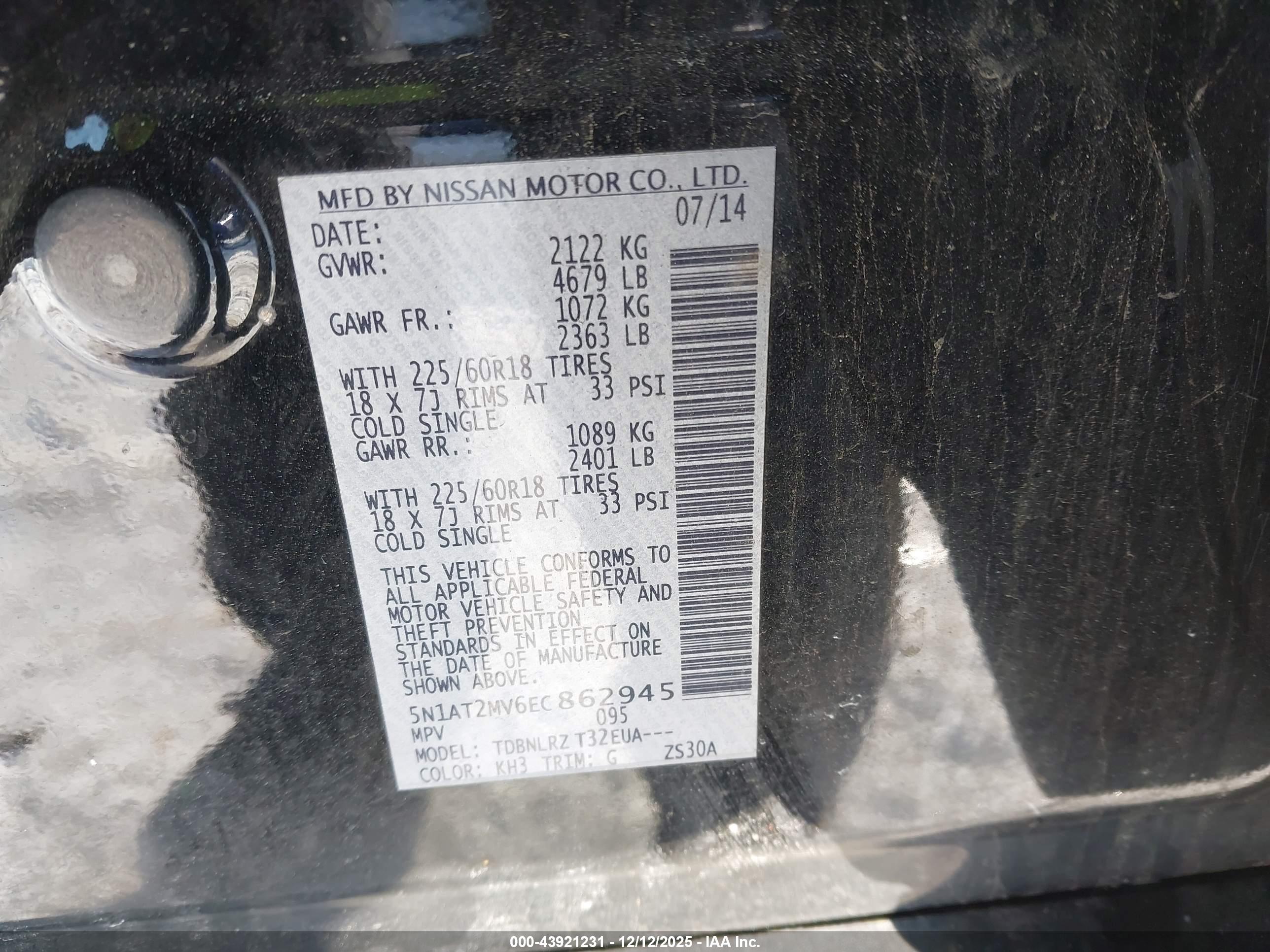 NISSAN ROGUE image 9