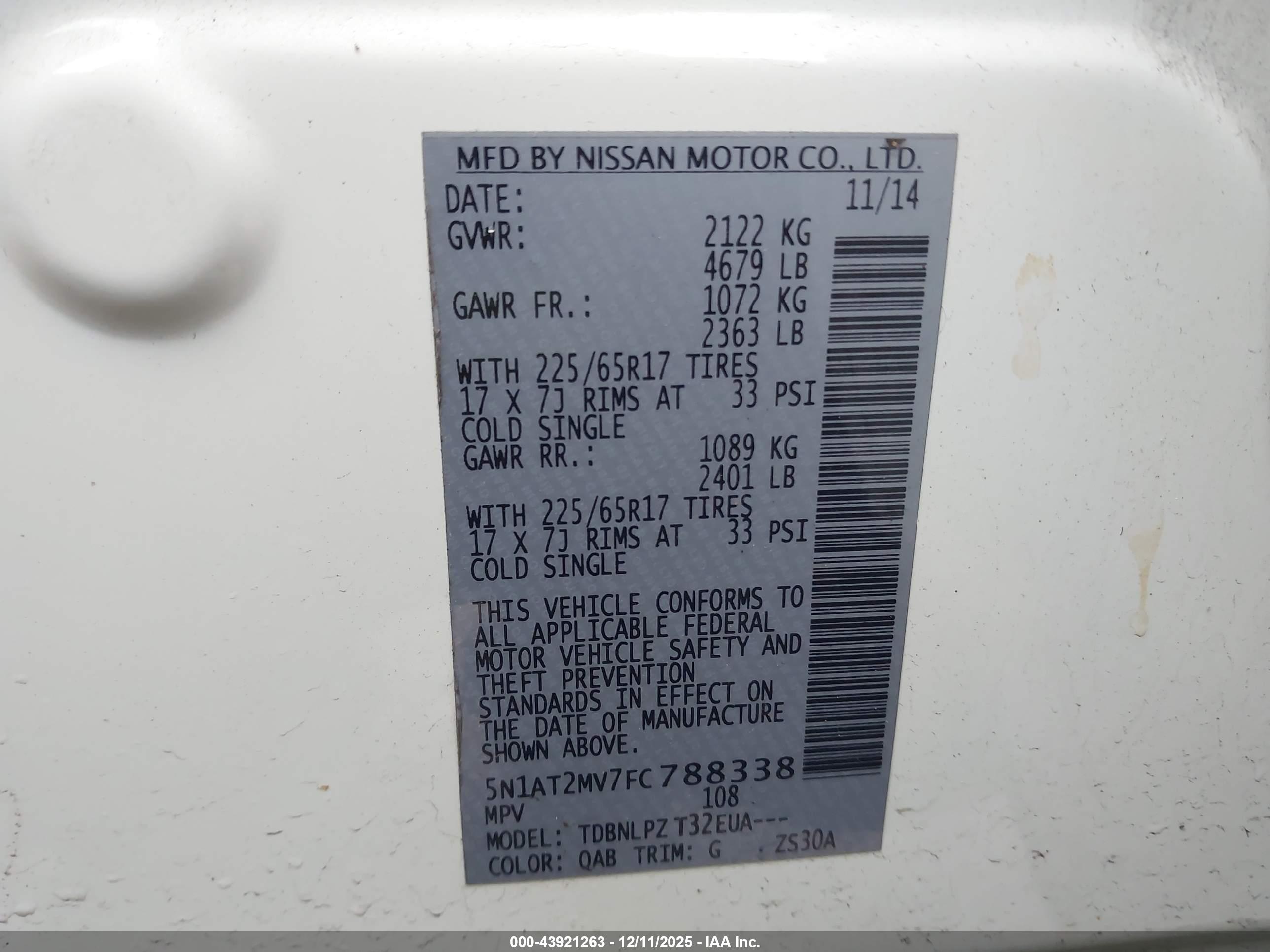 NISSAN ROGUE image 9
