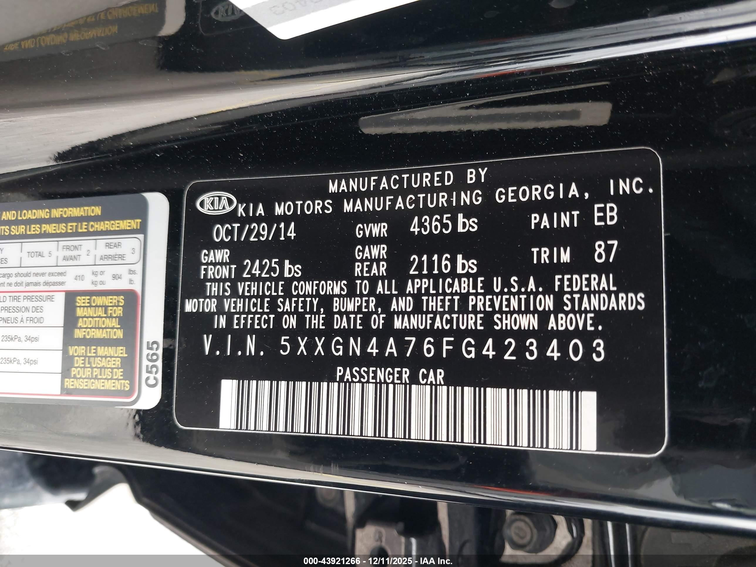 KIA OPTIMA image 9