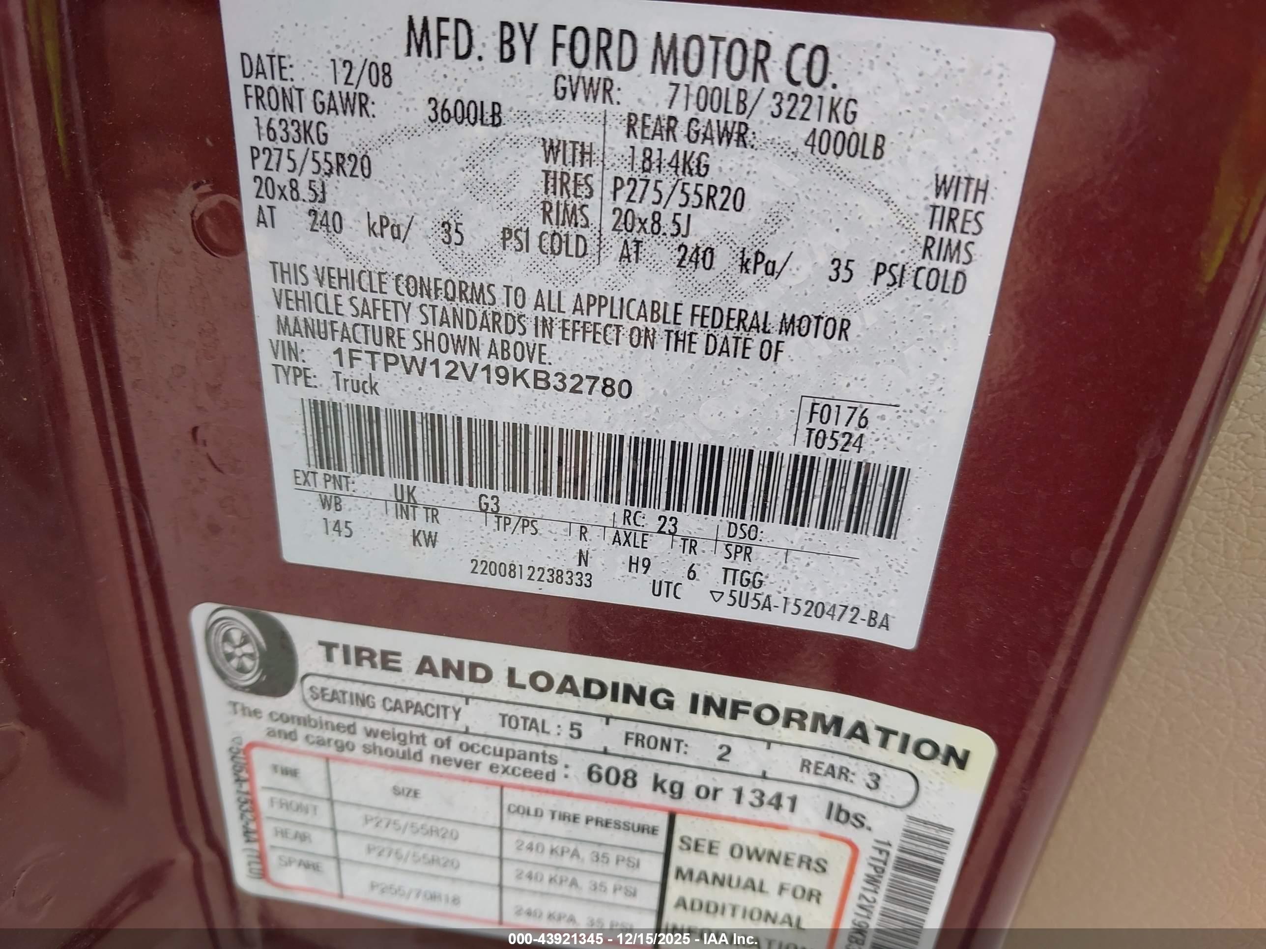 FORD F-150 image 9