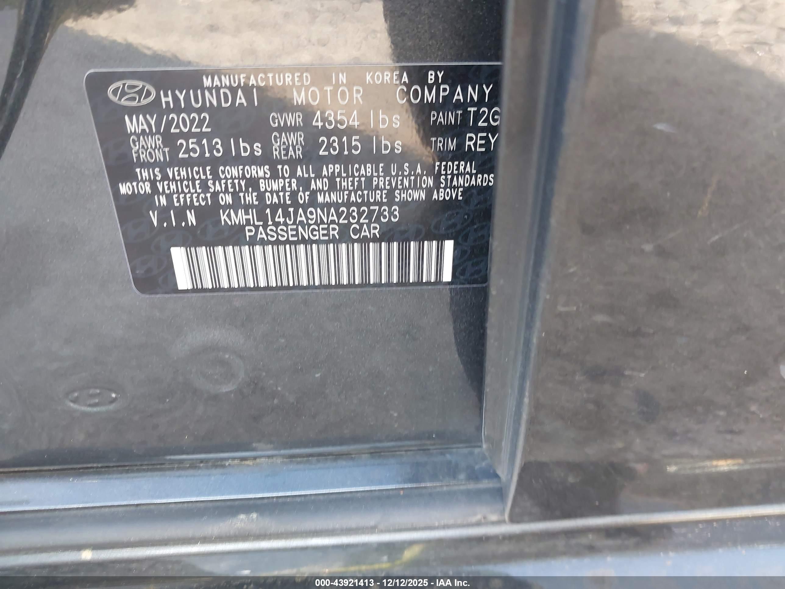 HYUNDAI SONATA image 9
