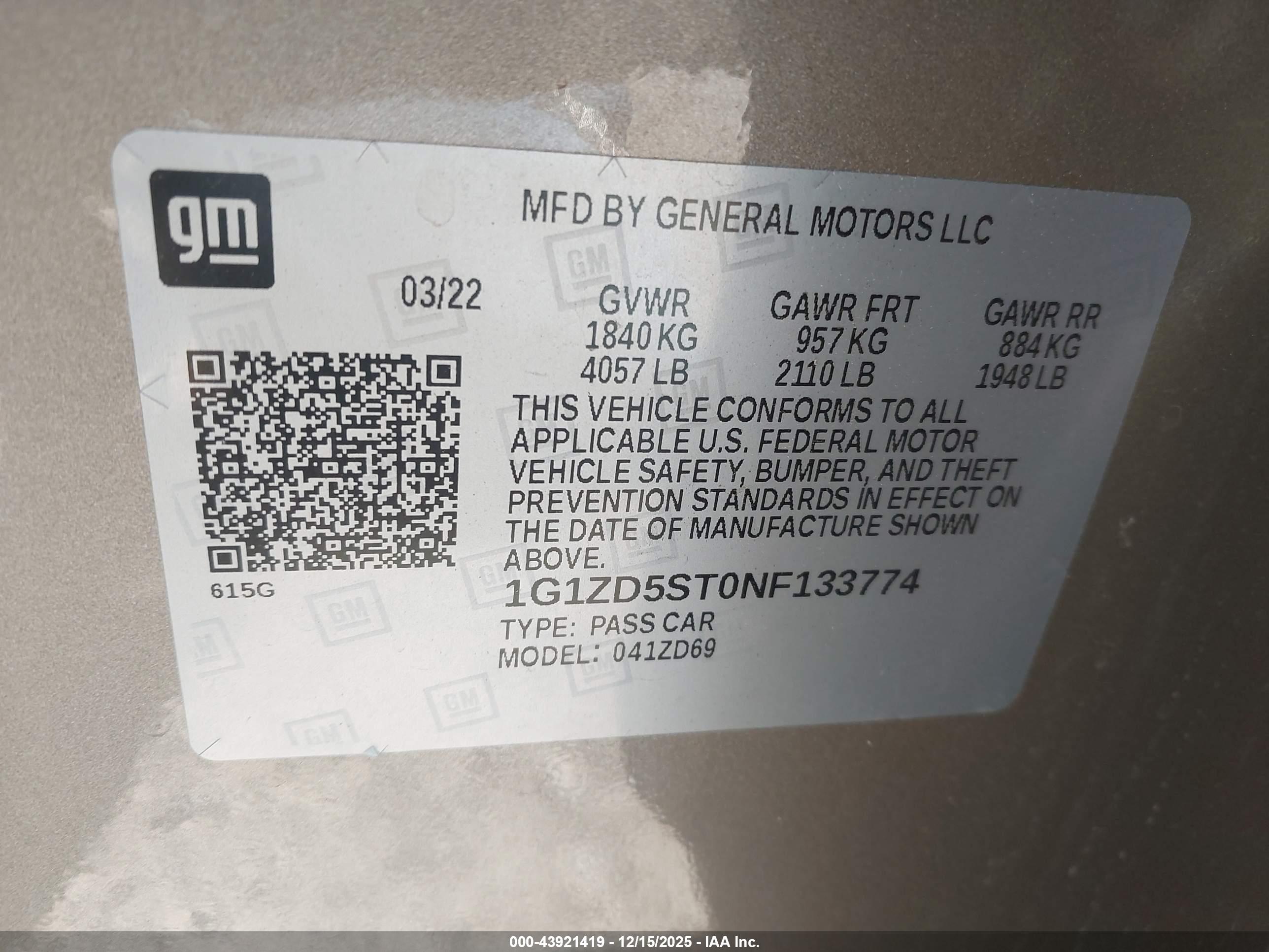 CHEVROLET MALIBU image 9
