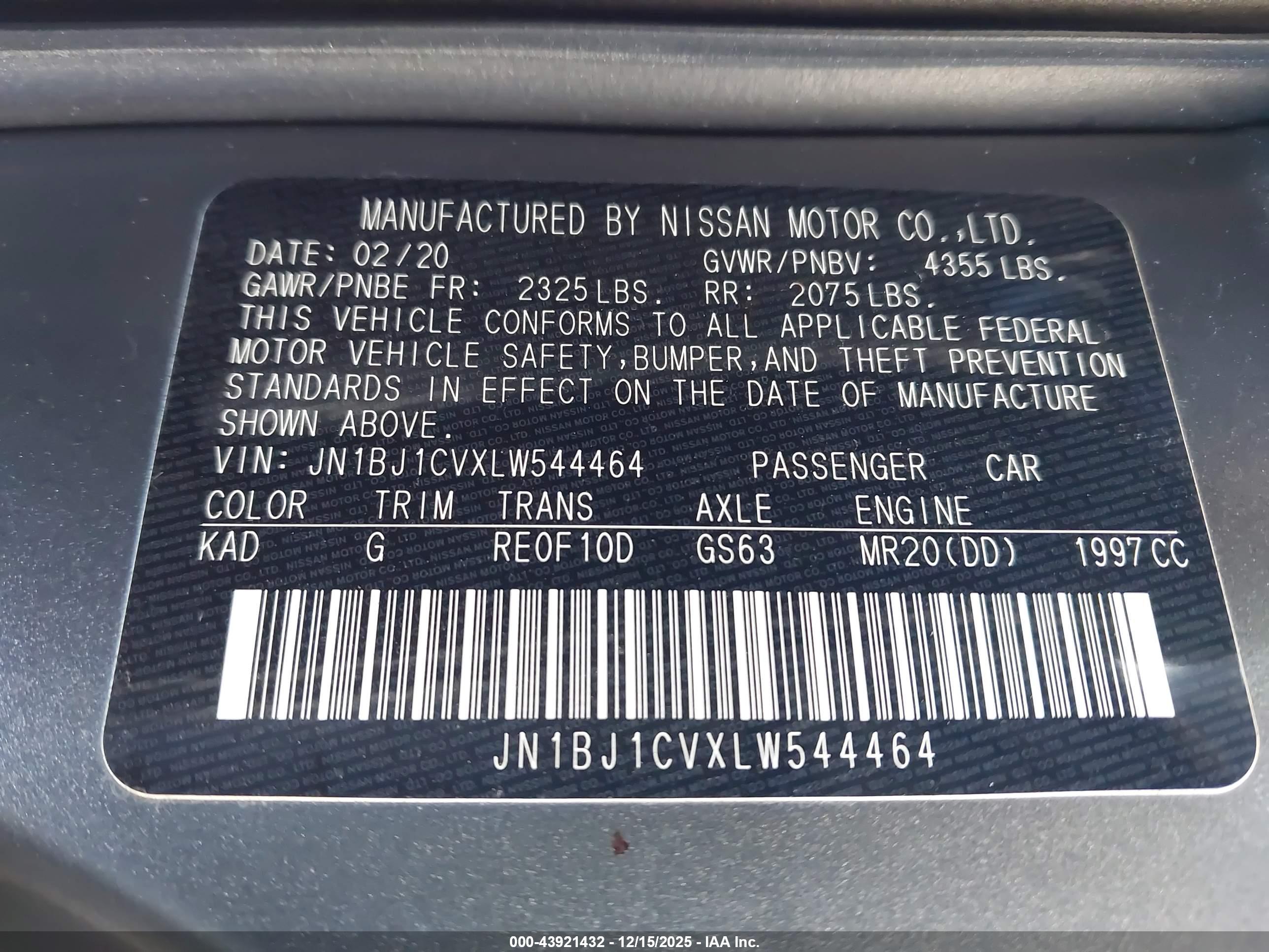 NISSAN ROGUE image 9