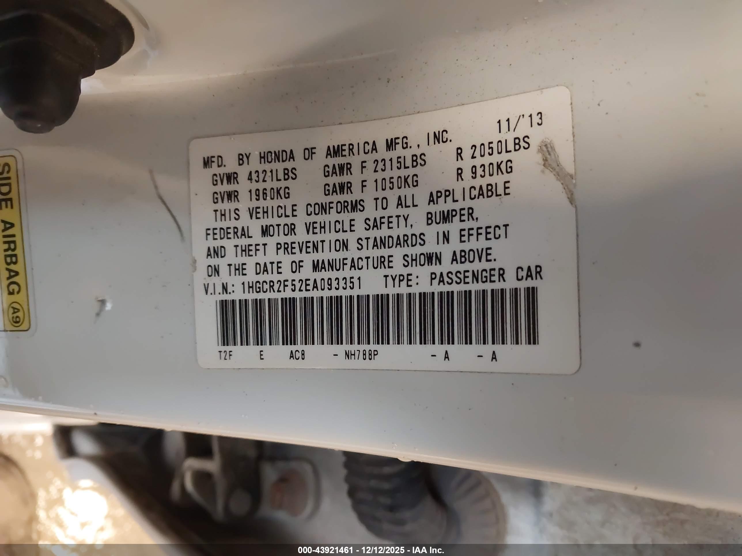 HONDA ACCORD image 9
