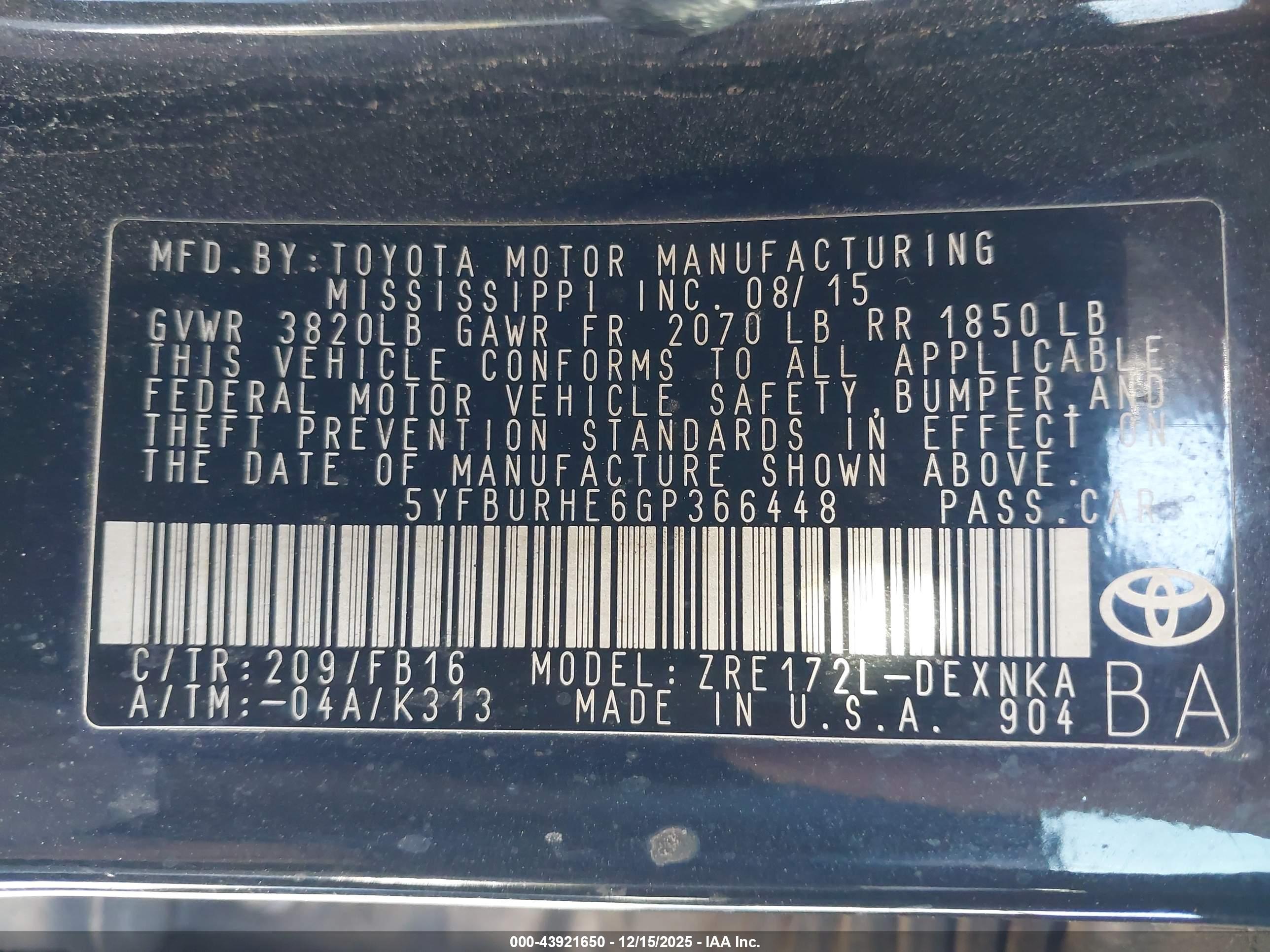 TOYOTA COROLLA image 9