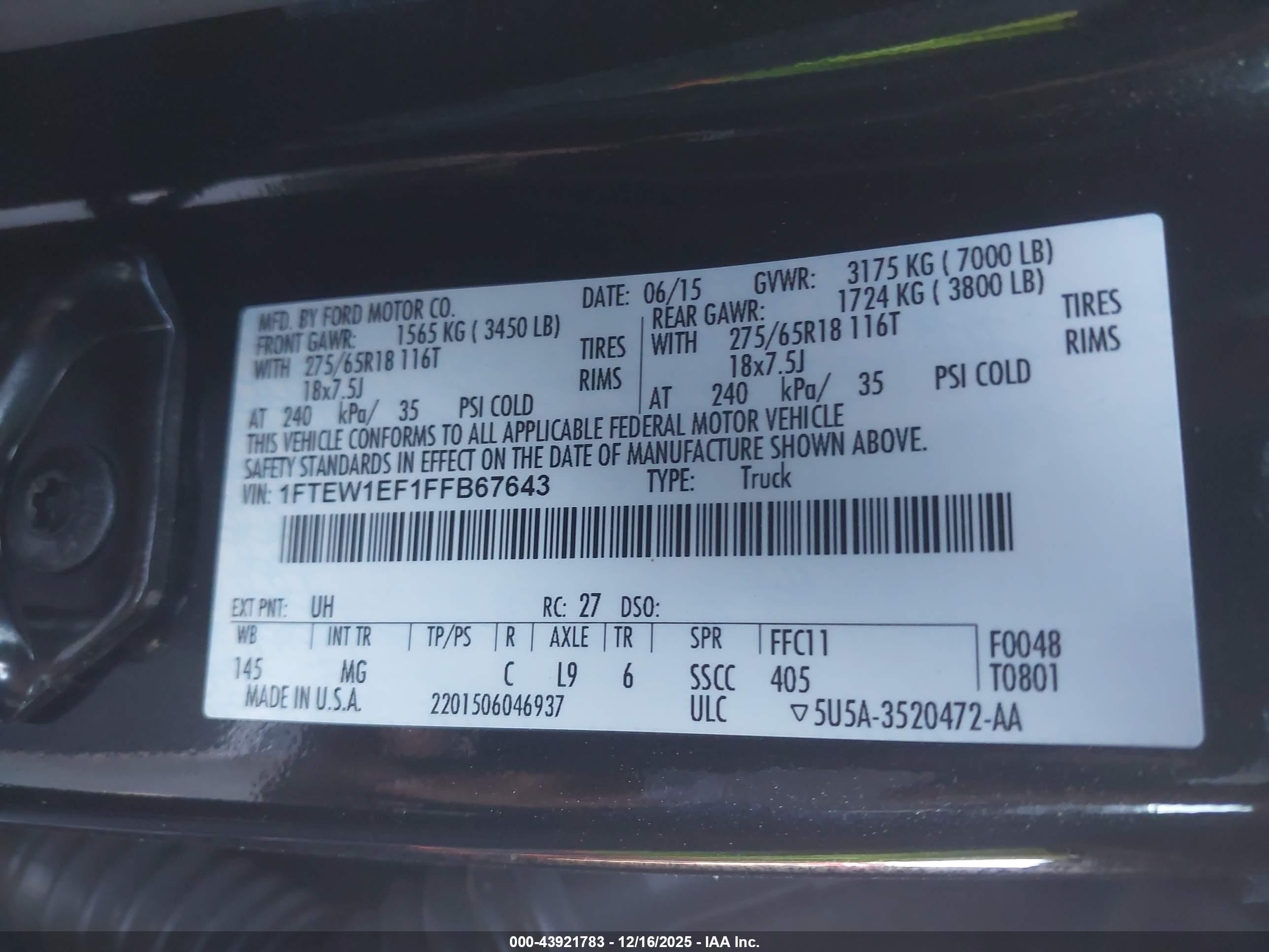 FORD F-150 image 9