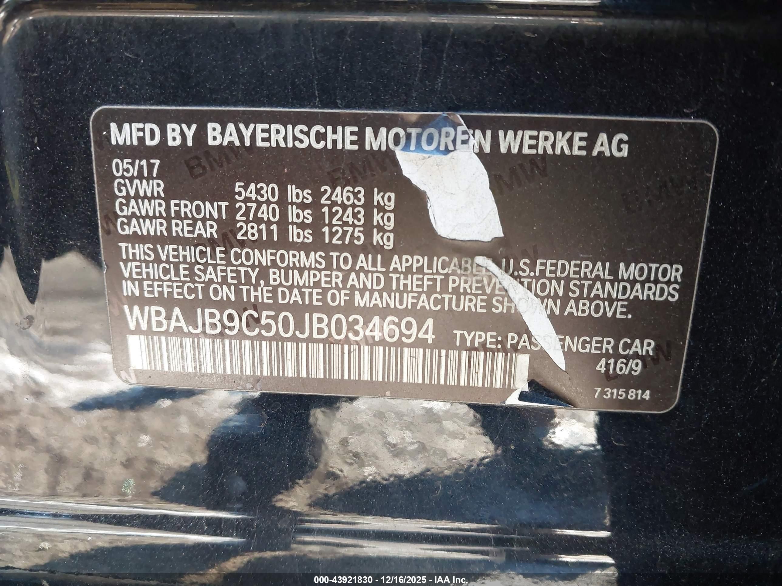 BMW M550I image 9