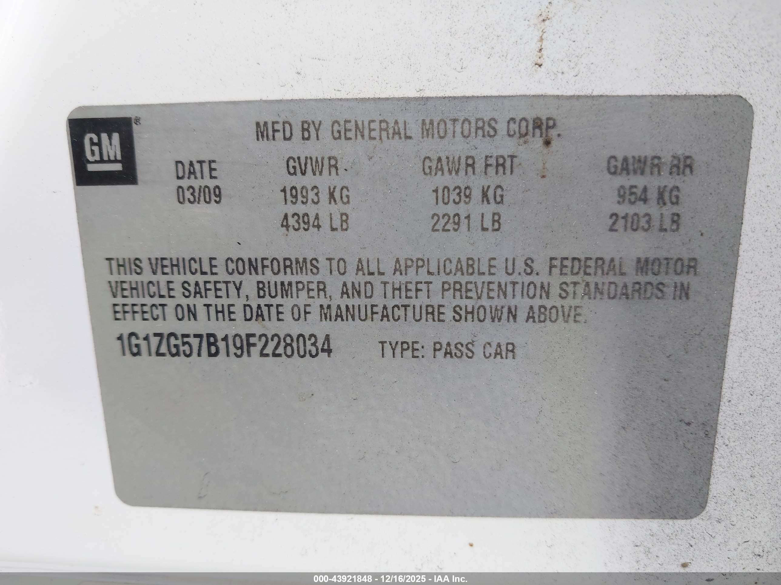 CHEVROLET MALIBU image 9