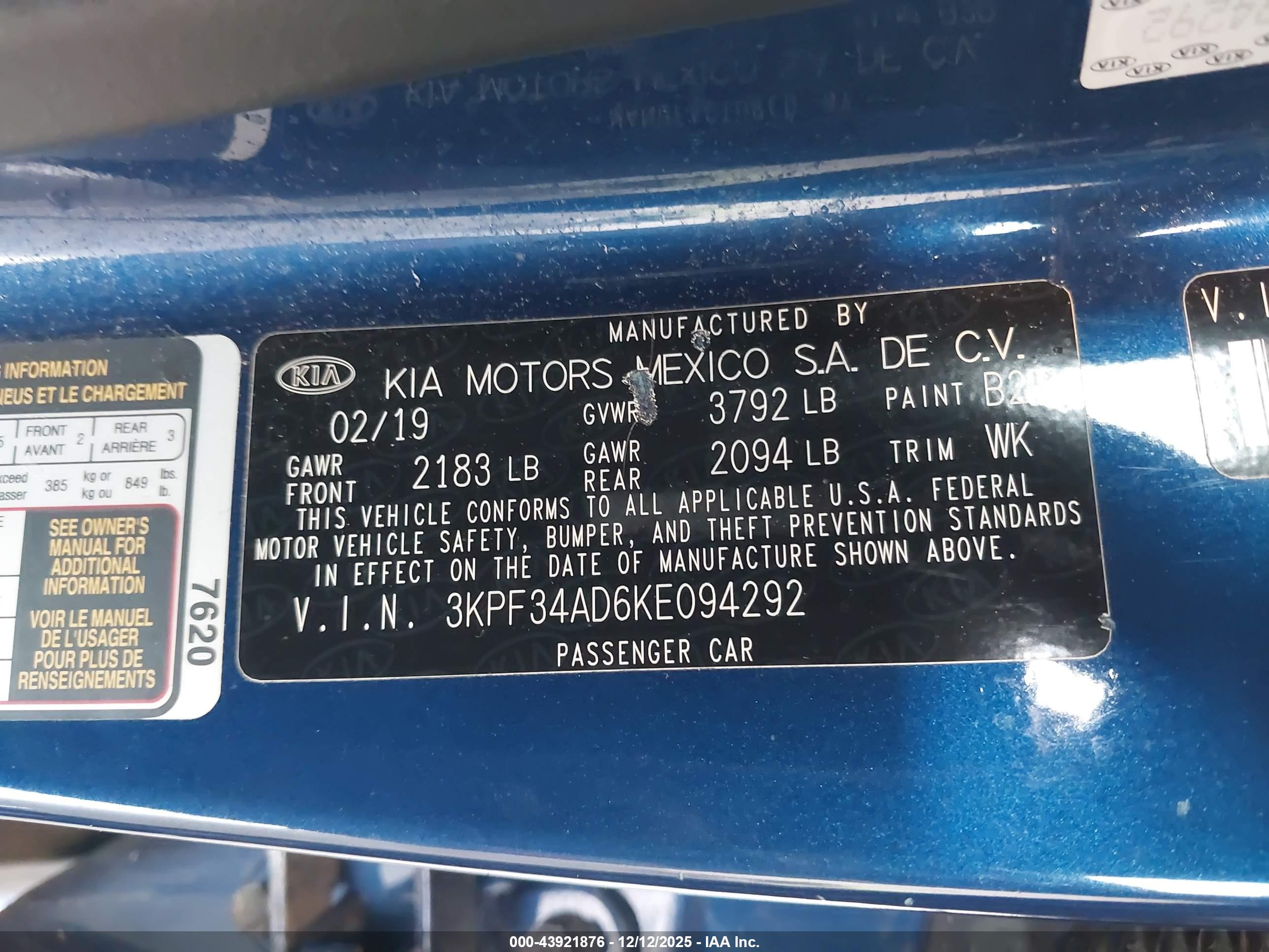 KIA FORTE image 9