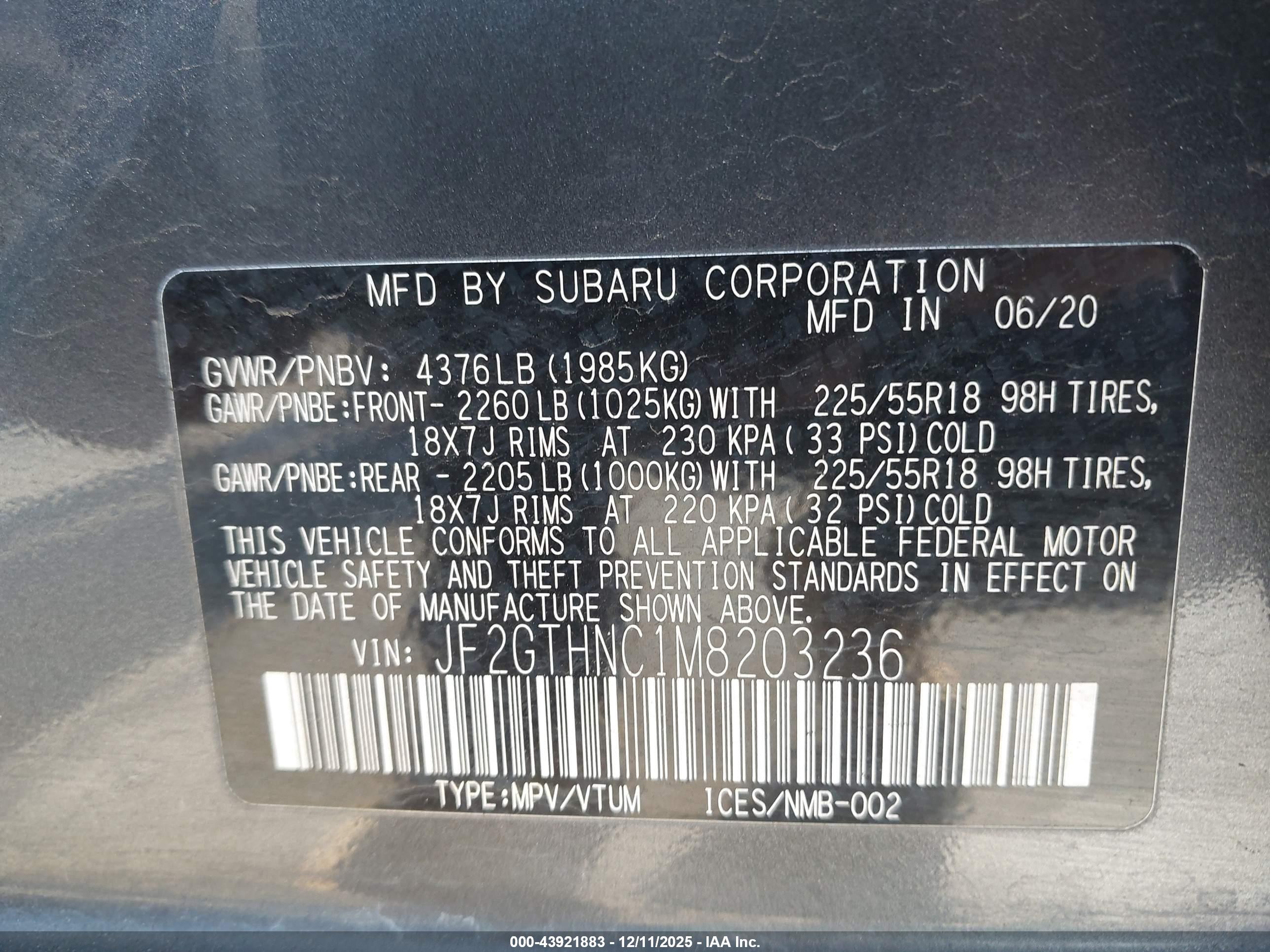 SUBARU CROSSTREK image 9