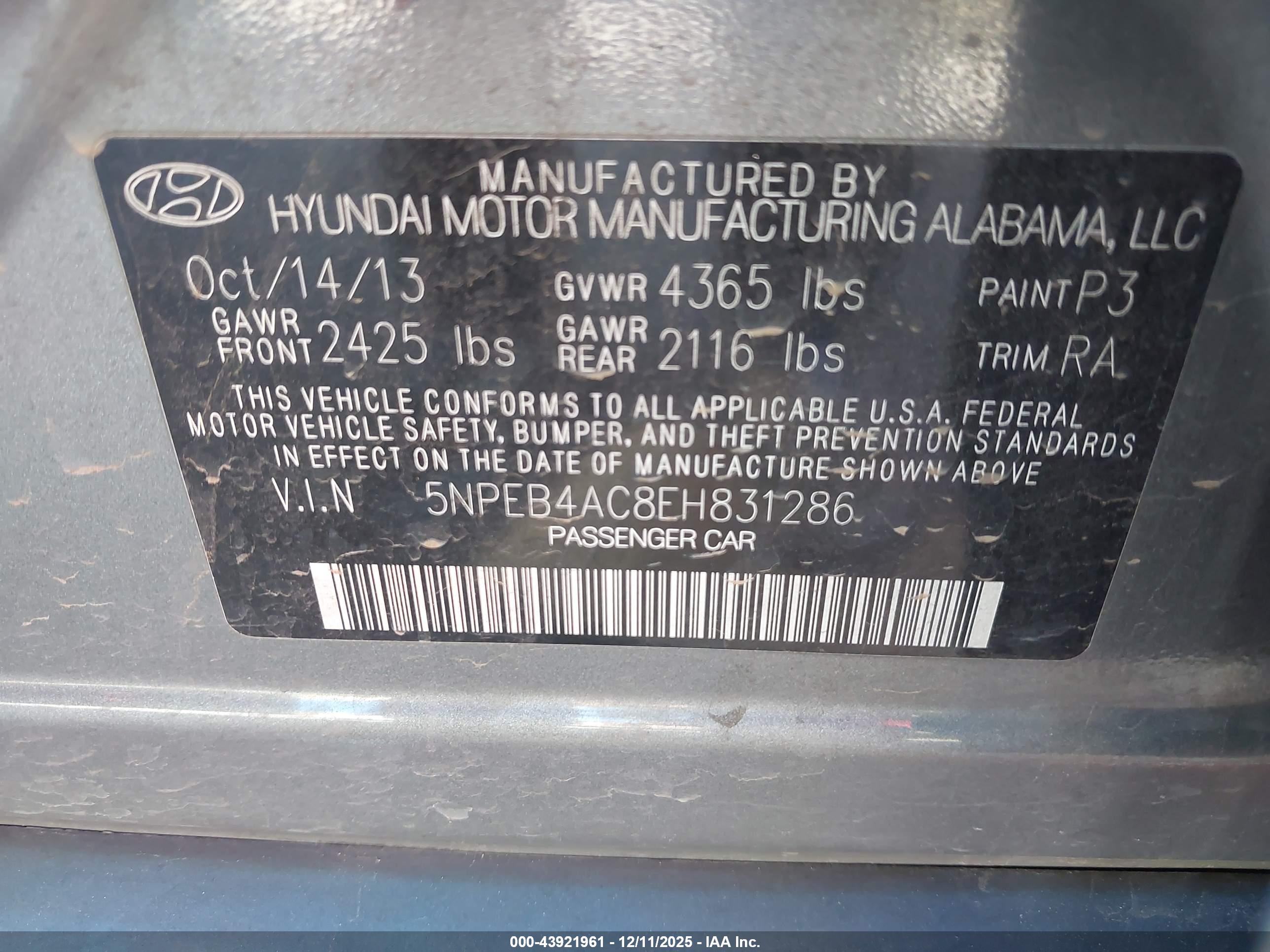 HYUNDAI SONATA image 9